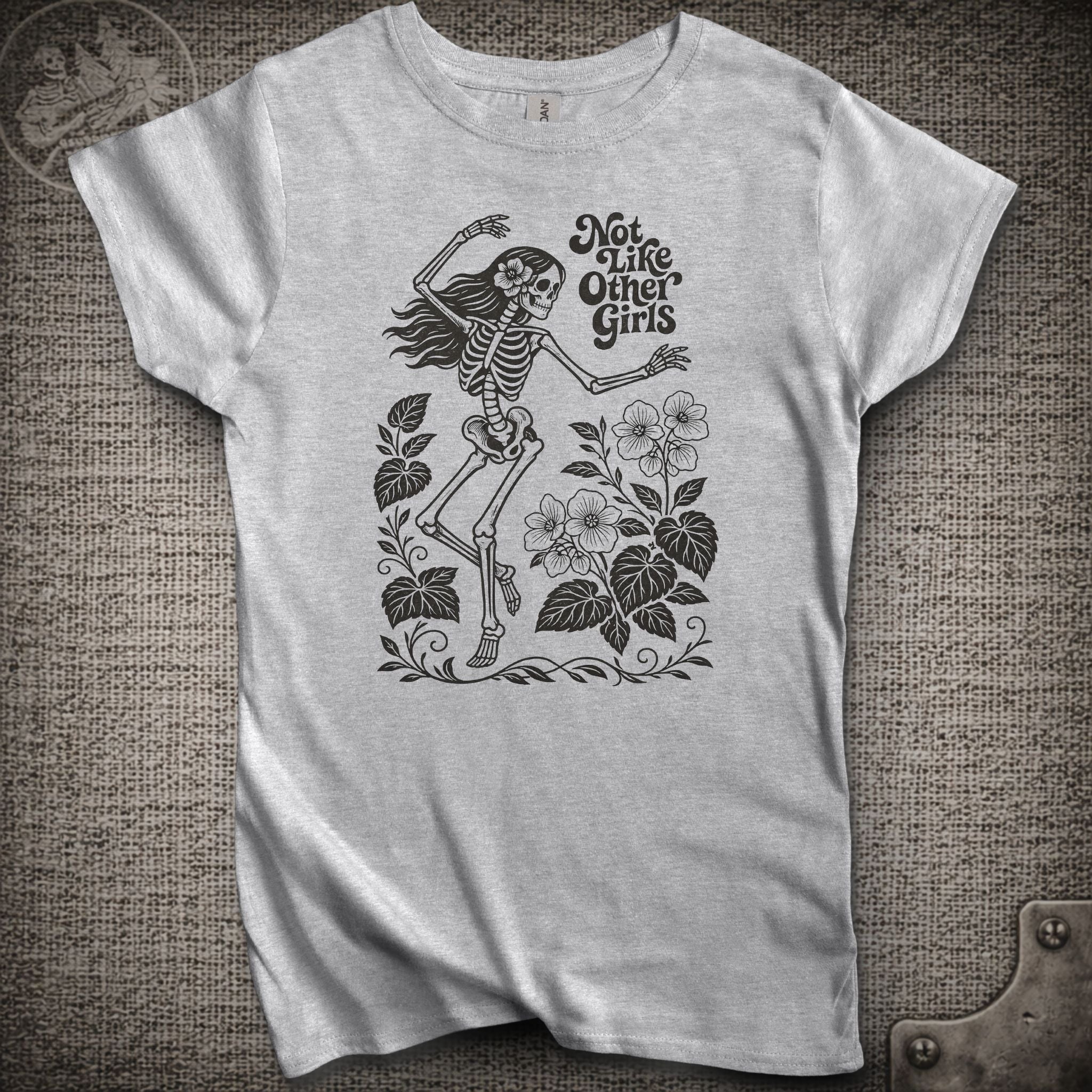 Not Like Other Girls | Scarlet Begonias | Women's Cut Grateful Dead Shakedown Lot T-Shirt