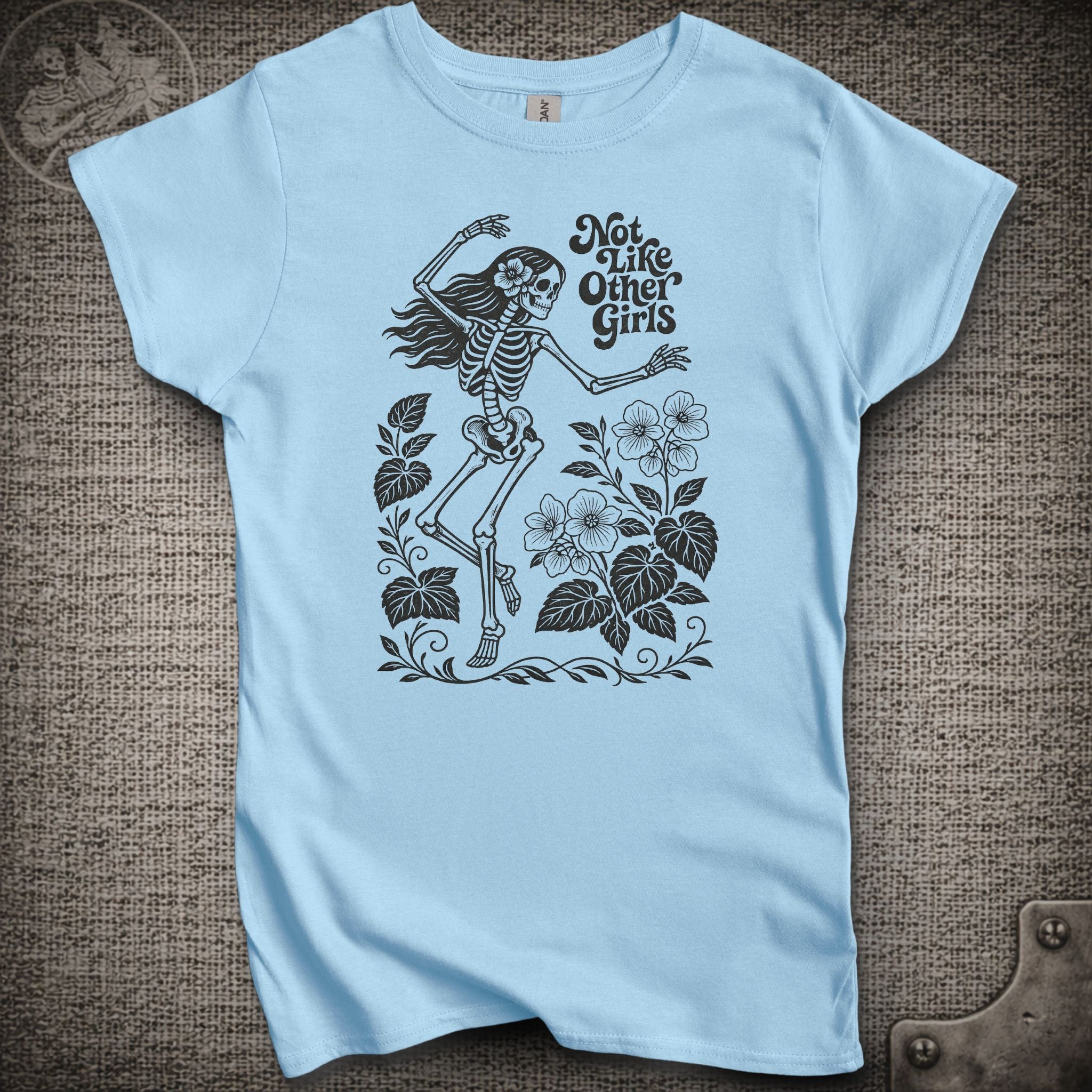 Not Like Other Girls | Scarlet Begonias | Women's Cut Grateful Dead Shakedown Lot T-Shirt
