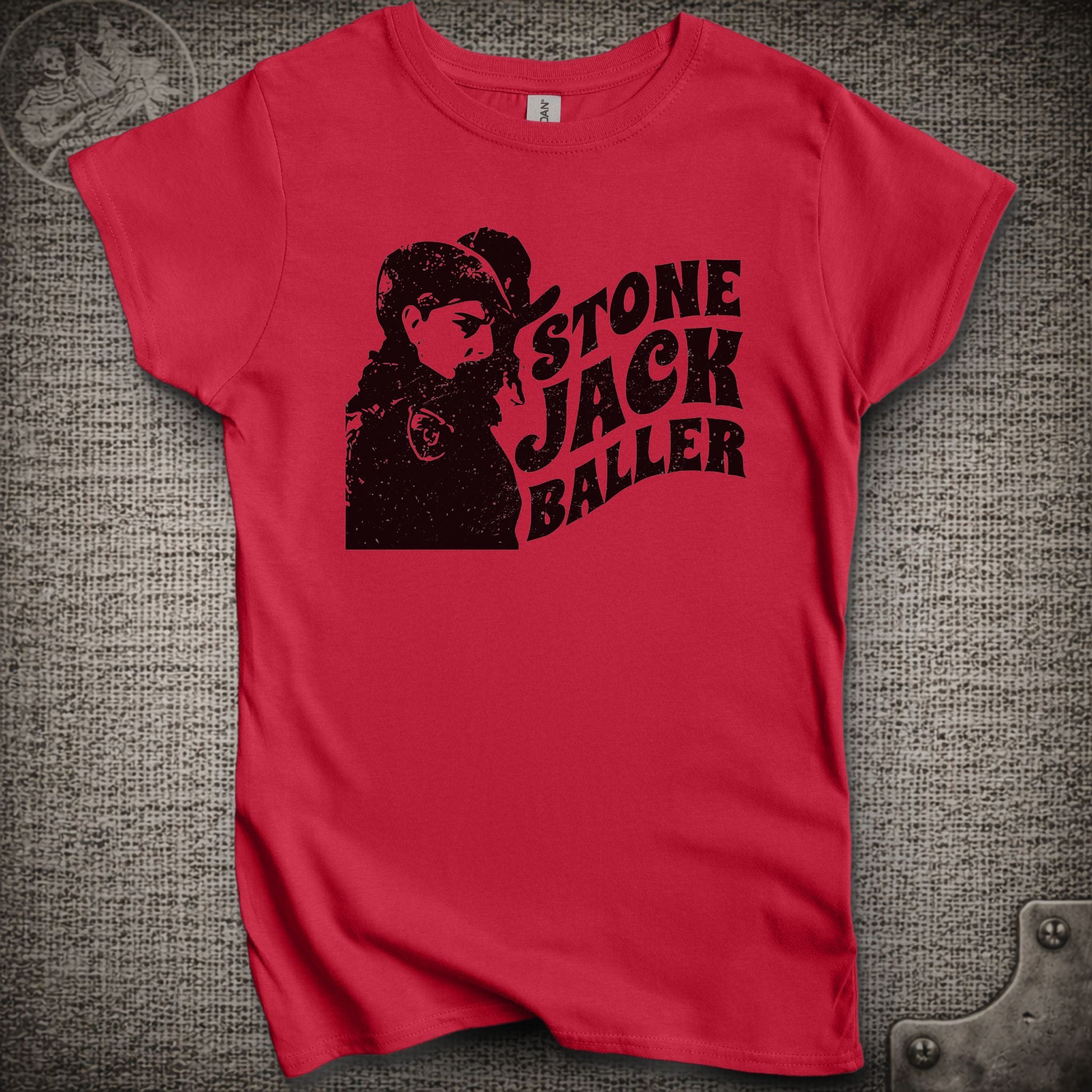 Easy Wind Pigpen | Stone Jack Baller | Women's Cut Grateful Dead Shakedown Lot T-Shirt