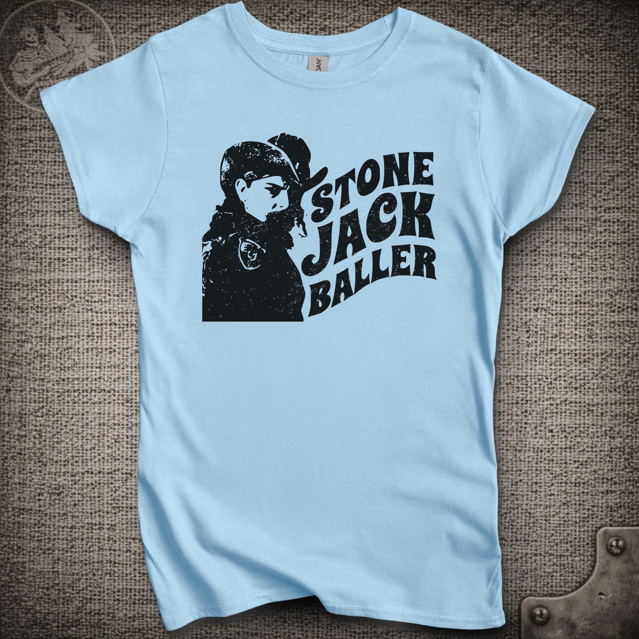 Easy Wind Pigpen | Stone Jack Baller | Women's Cut Grateful Dead Shakedown Lot T-Shirt