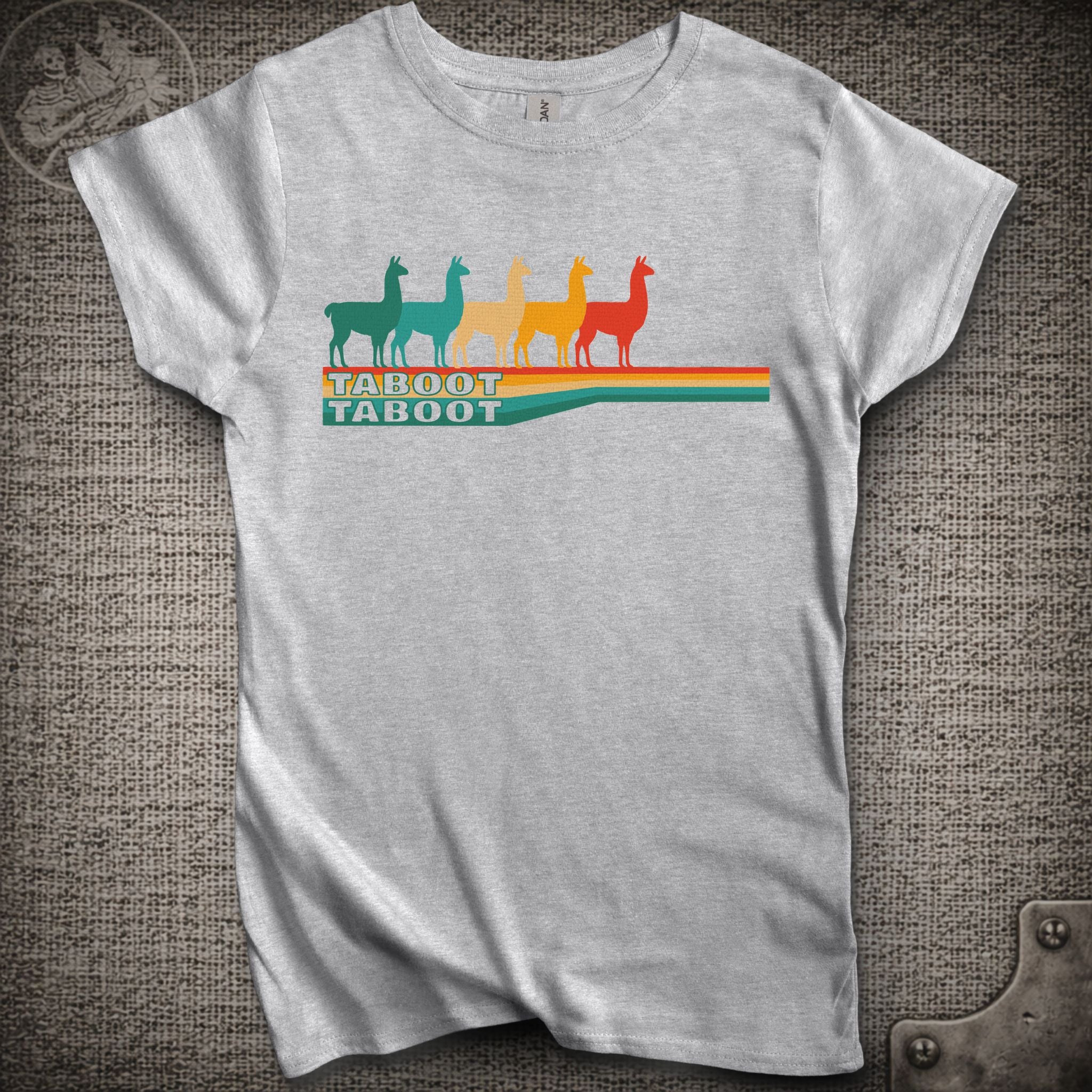 Llama | Taboot Taboot | Women's Cut Phish Shakedown Lot T-Shirt