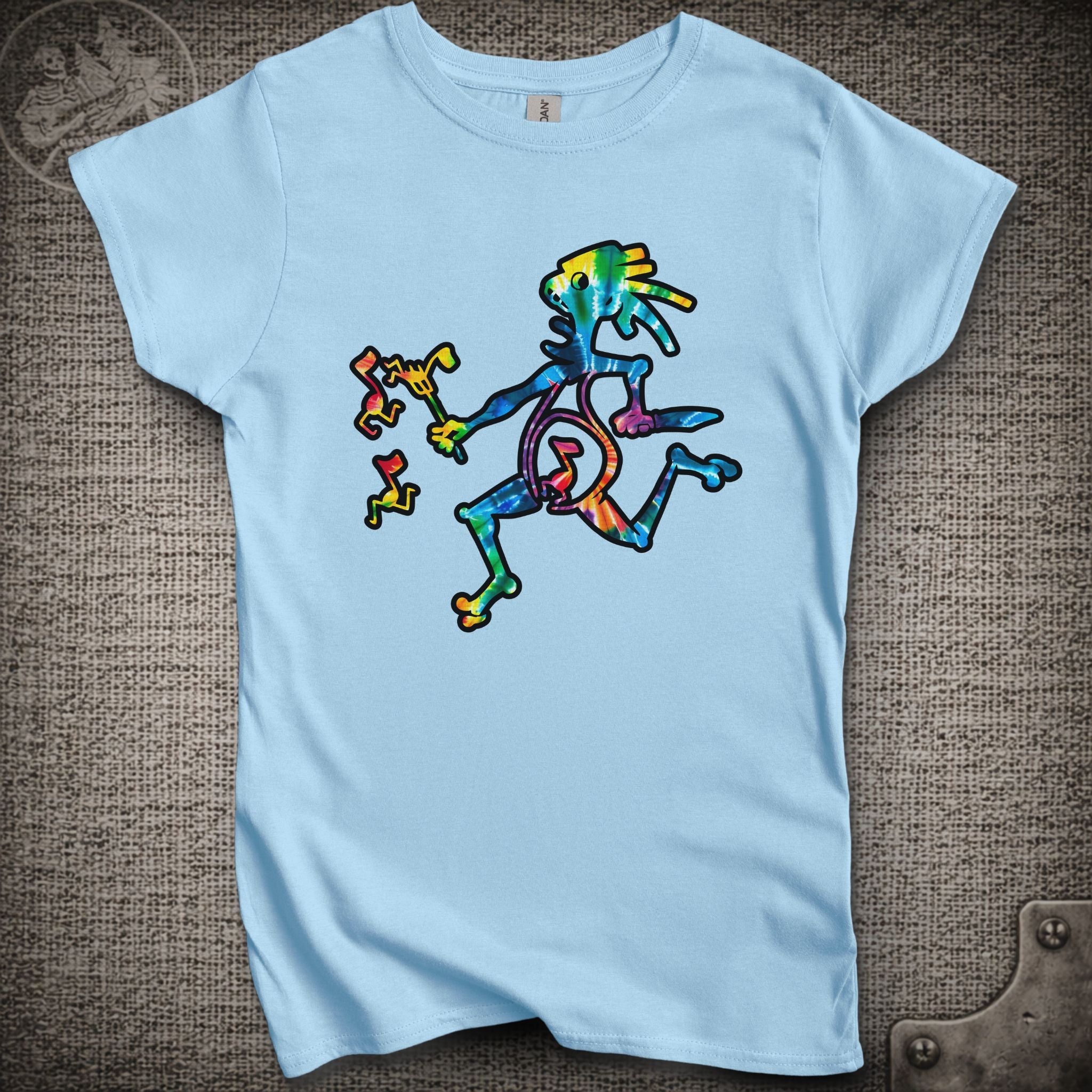 Tie-Dye Note Eater | Women's Cut Widespread Panic Shakedown Lot T-Shirt