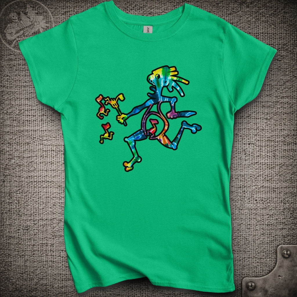 Tie-Dye Note Eater | Women's Cut Widespread Panic Shakedown Lot T-Shirt