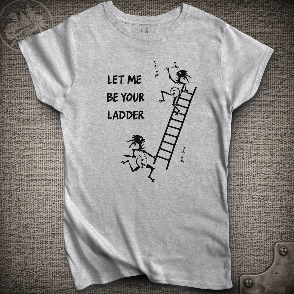 Climb to Safety | Let Me Be Your Ladder  | Women's Cut Widespread Panic Shakedown Lot T-Shirt