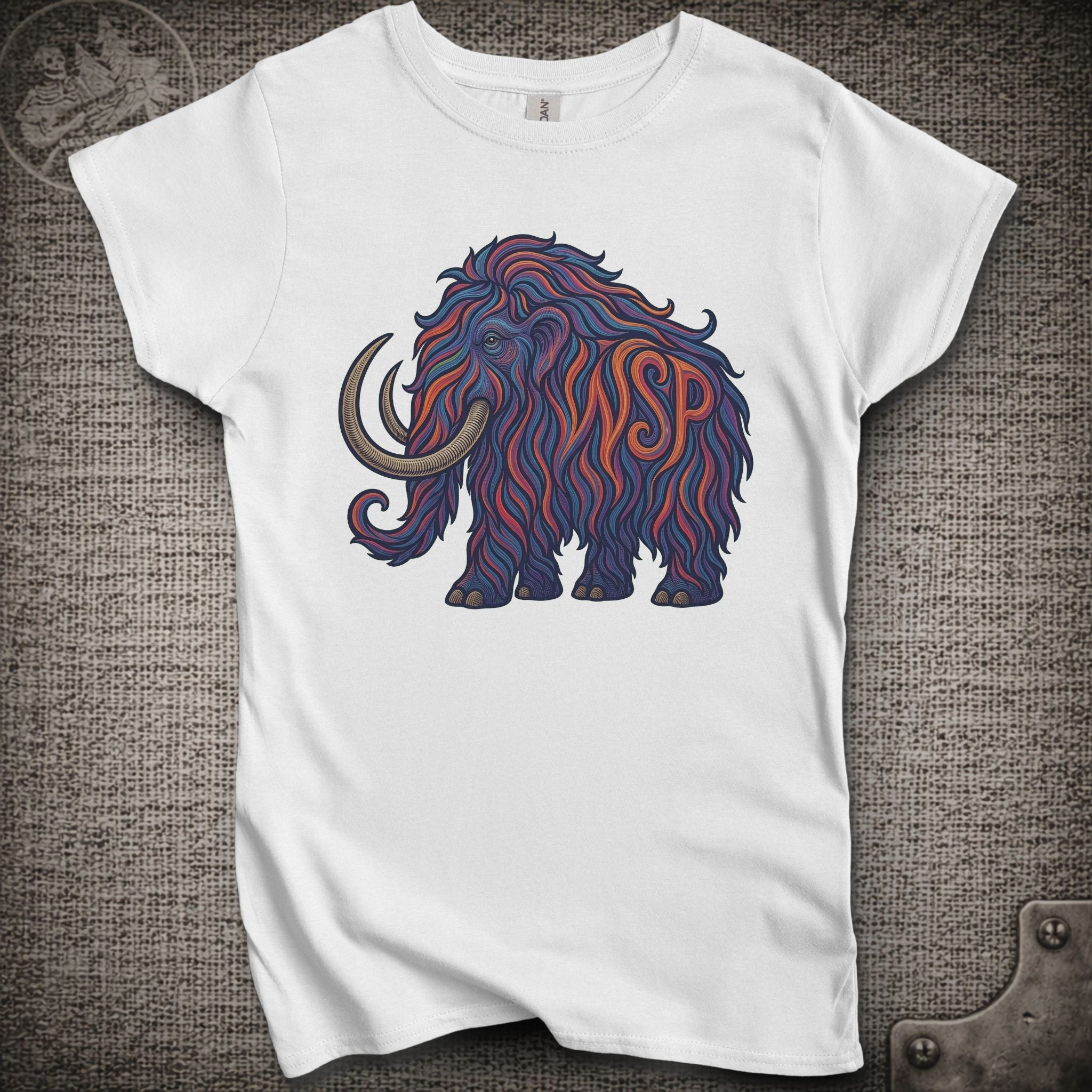 Big Wooly Mammoth | Women's Cut Widespread Panic Shakedown Lot T-Shirt