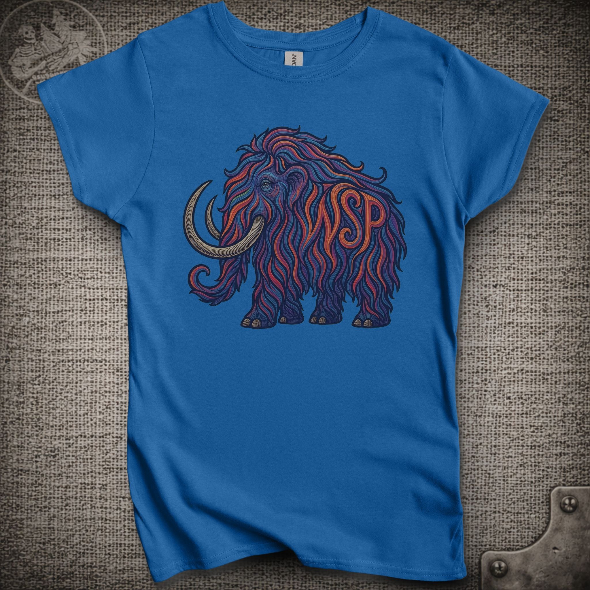 Big Wooly Mammoth | Women's Cut Widespread Panic Shakedown Lot T-Shirt