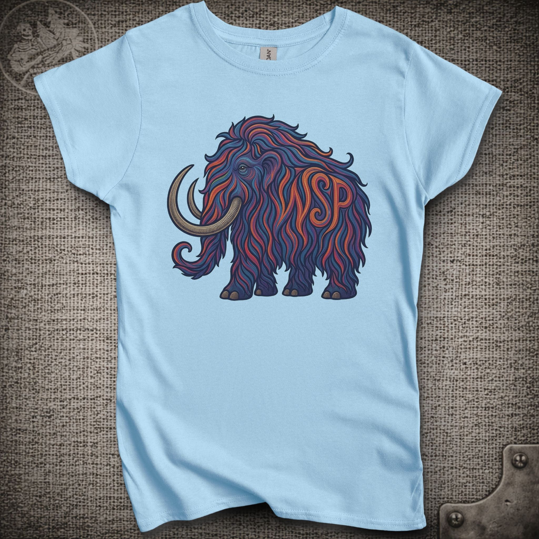 Big Wooly Mammoth | Women's Cut Widespread Panic Shakedown Lot T-Shirt