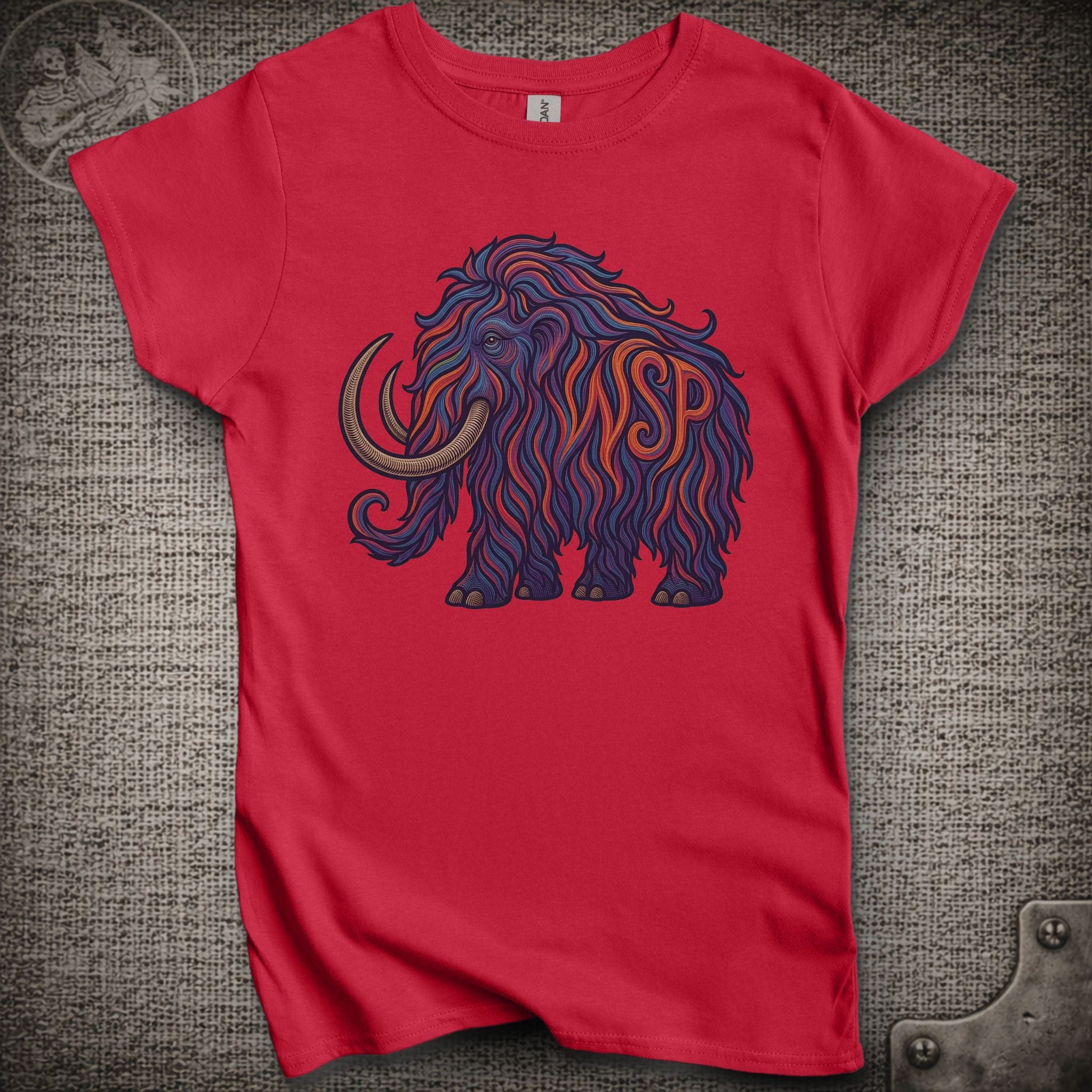 Big Wooly Mammoth | Women's Cut Widespread Panic Shakedown Lot T-Shirt
