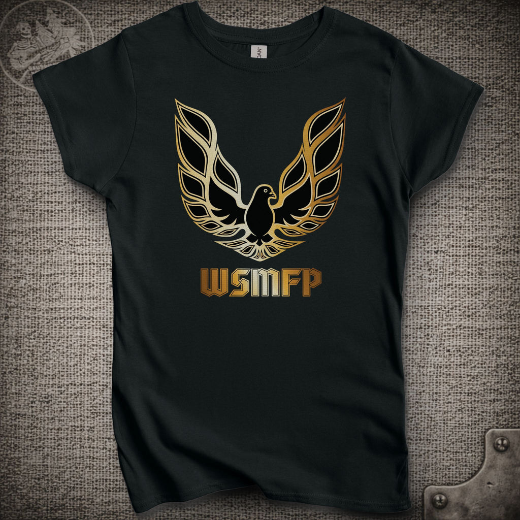 WSMFP Pigeons | Women's Cut Widespread Panic Shakedown Lot T-Shirt