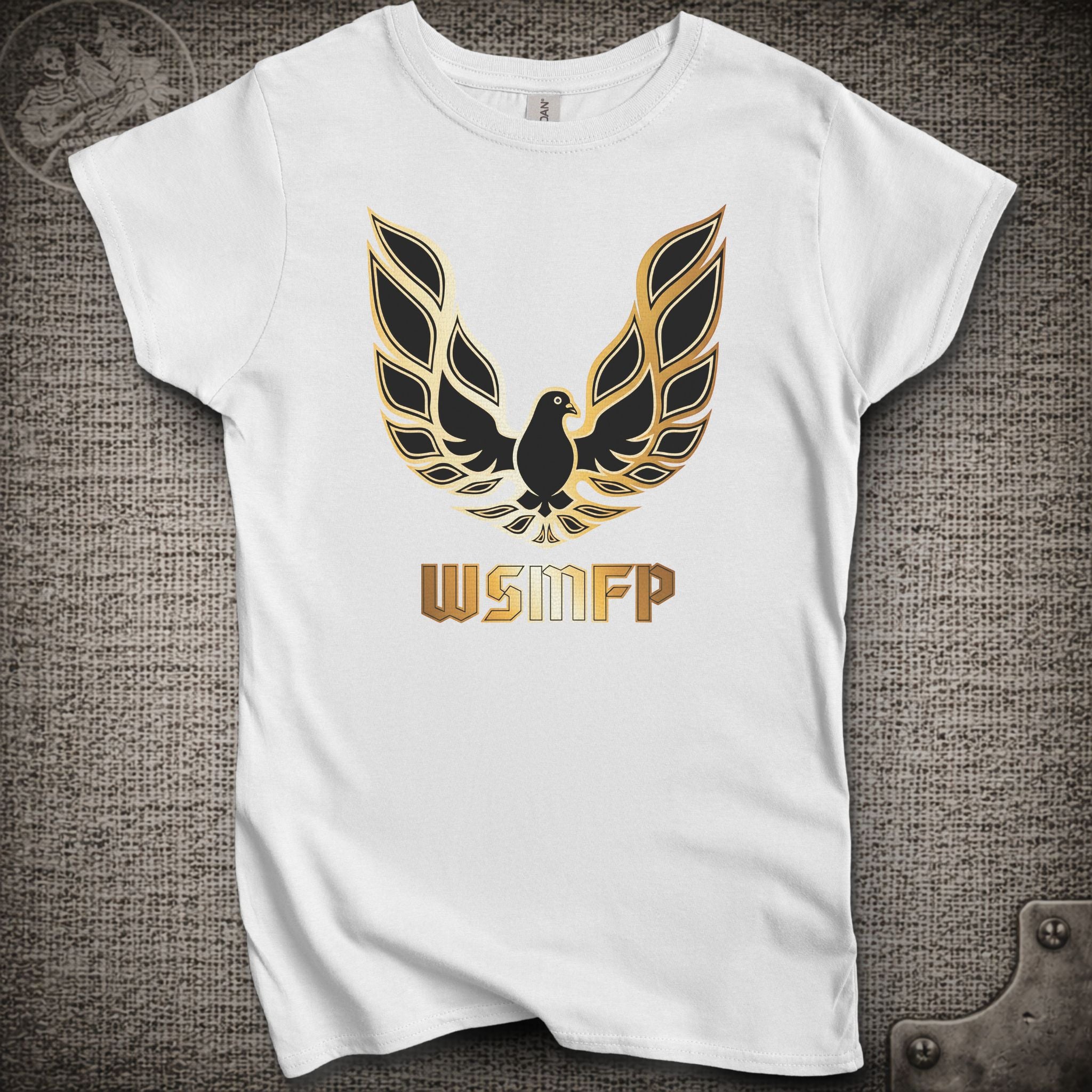 WSMFP Pigeons | Women's Cut Widespread Panic Shakedown Lot T-Shirt