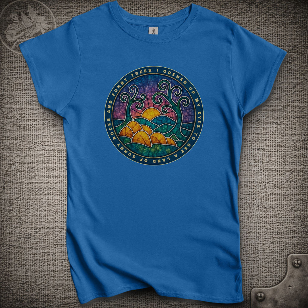 Porch Song | Women's Cut Widespread Panic Shakedown Lot T-Shirt