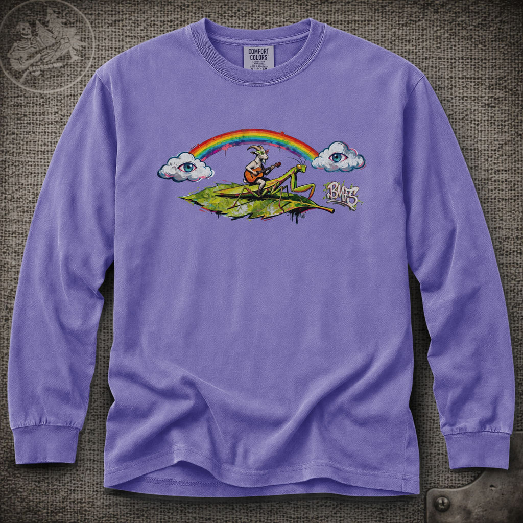 Leaning on a Travelin' Song | Highway Prayers | Billy Strings Shakedown Long-Sleeve T-Shirt