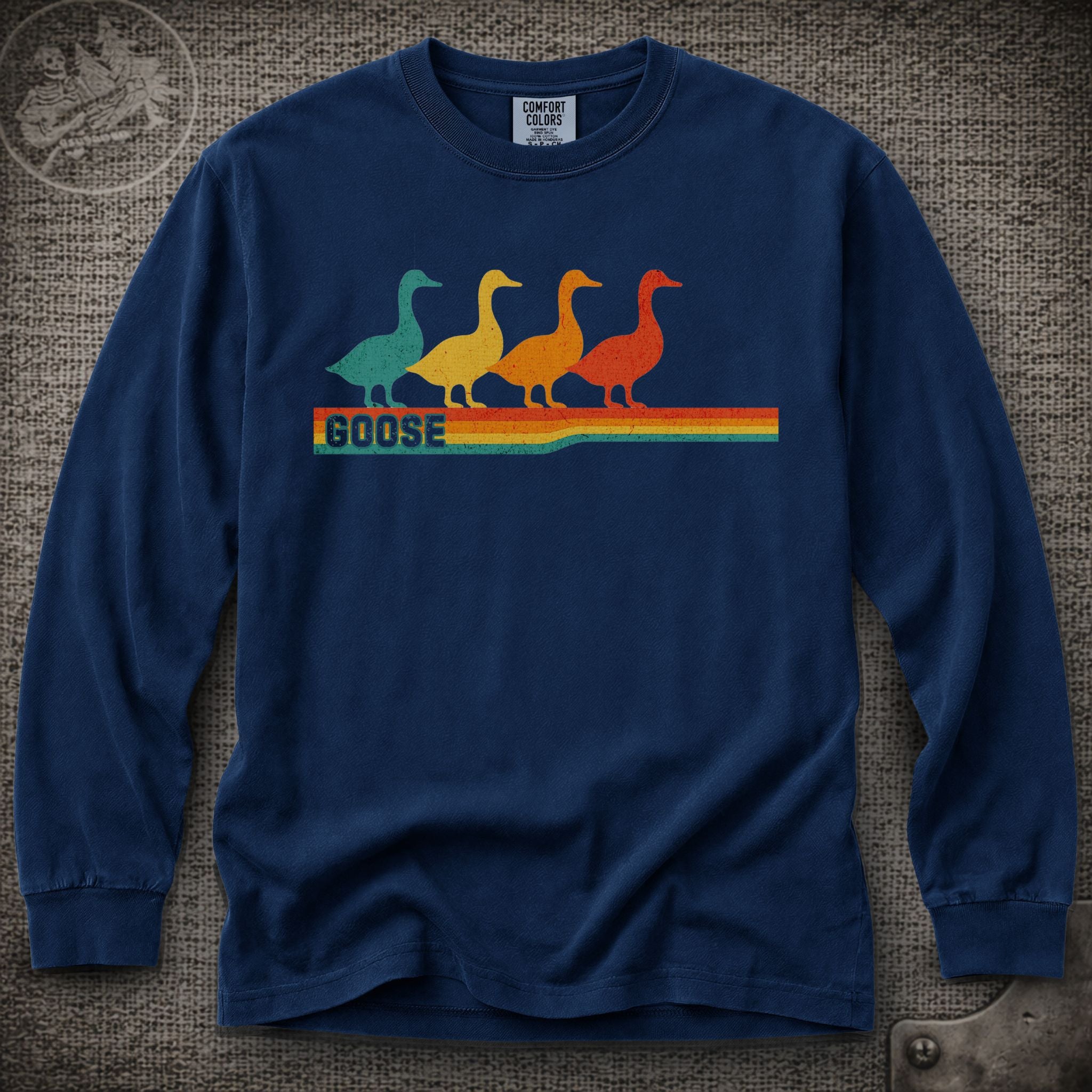 Retro Geese | Goose Shakedown Long-Sleeve T-Shirt