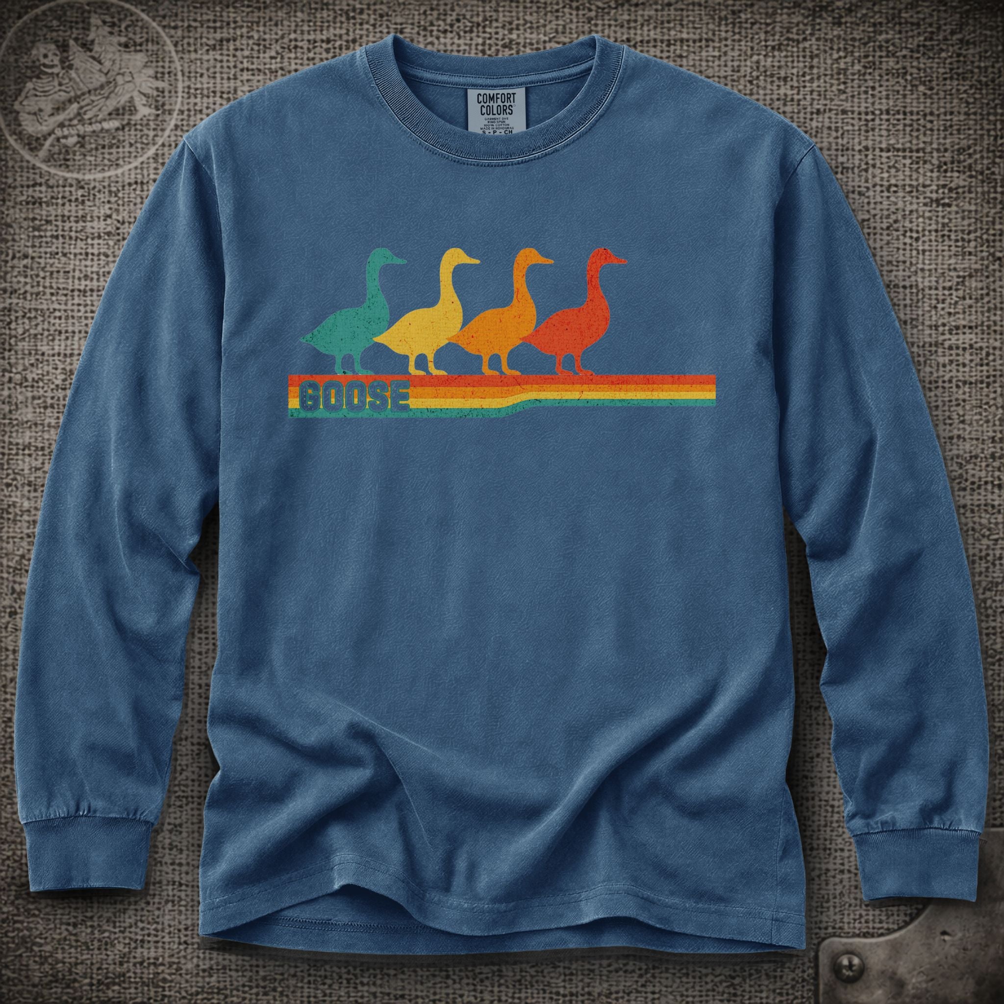 Retro Geese | Goose Shakedown Long-Sleeve T-Shirt