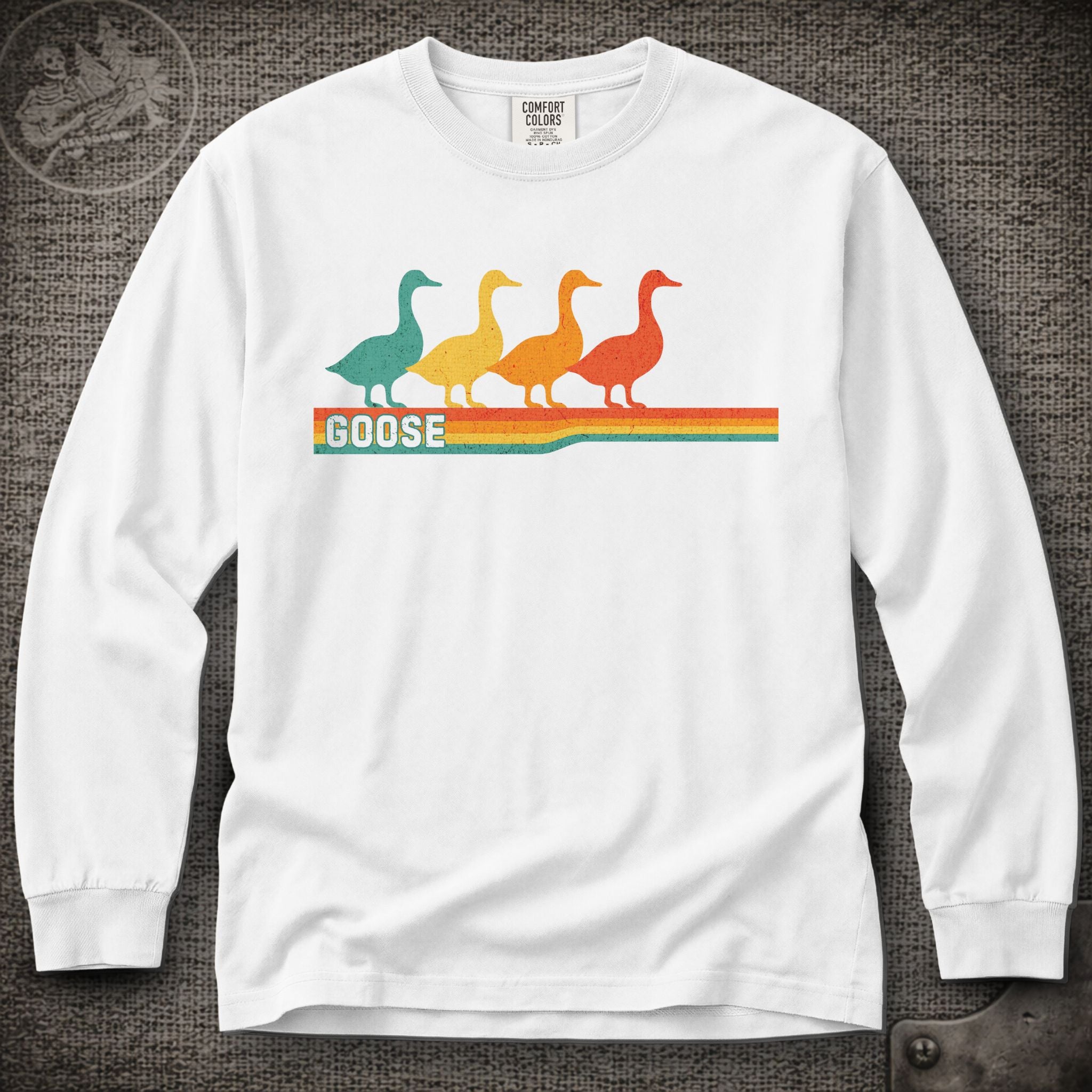 Retro Geese | Goose Shakedown Long-Sleeve T-Shirt