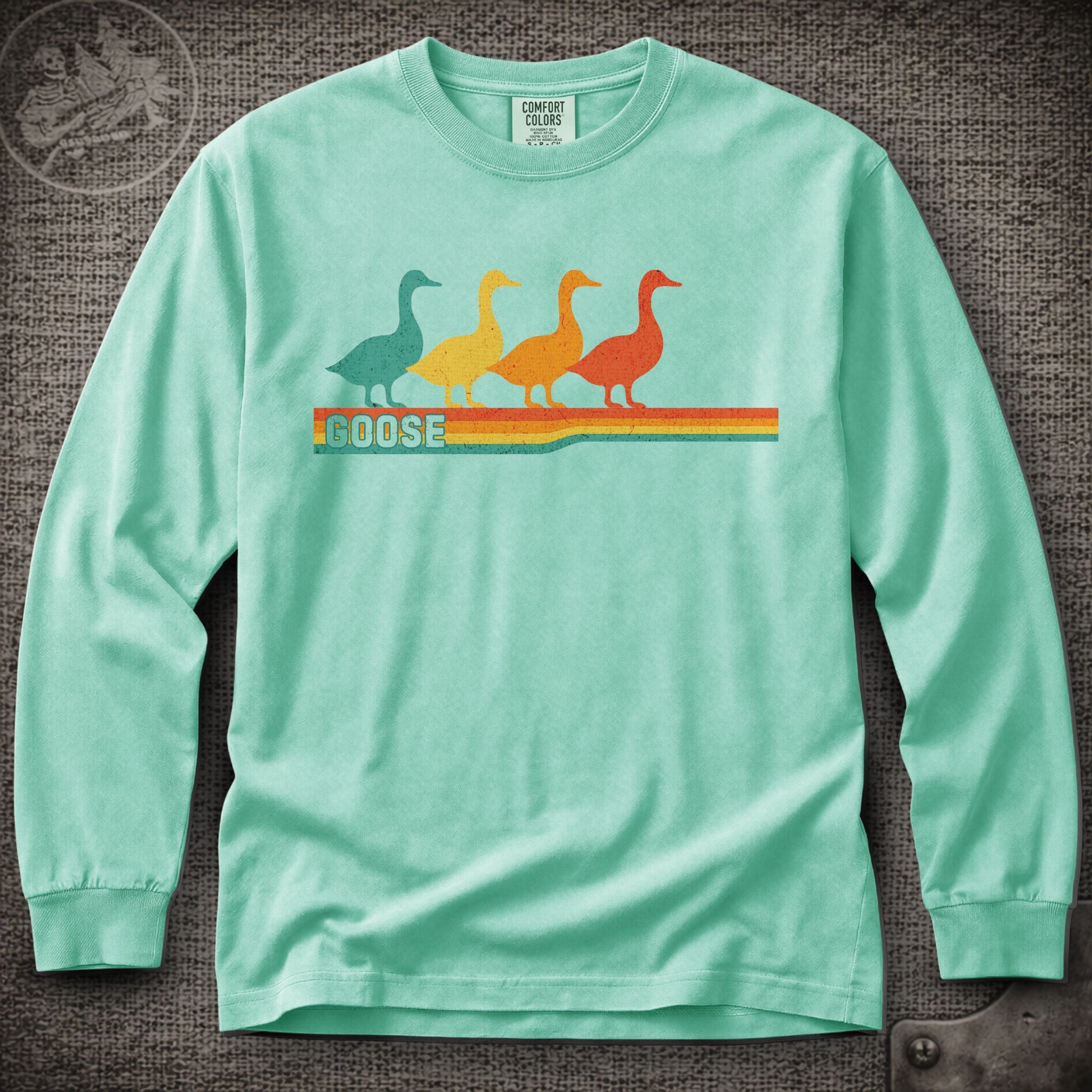 Retro Geese | Goose Shakedown Long-Sleeve T-Shirt