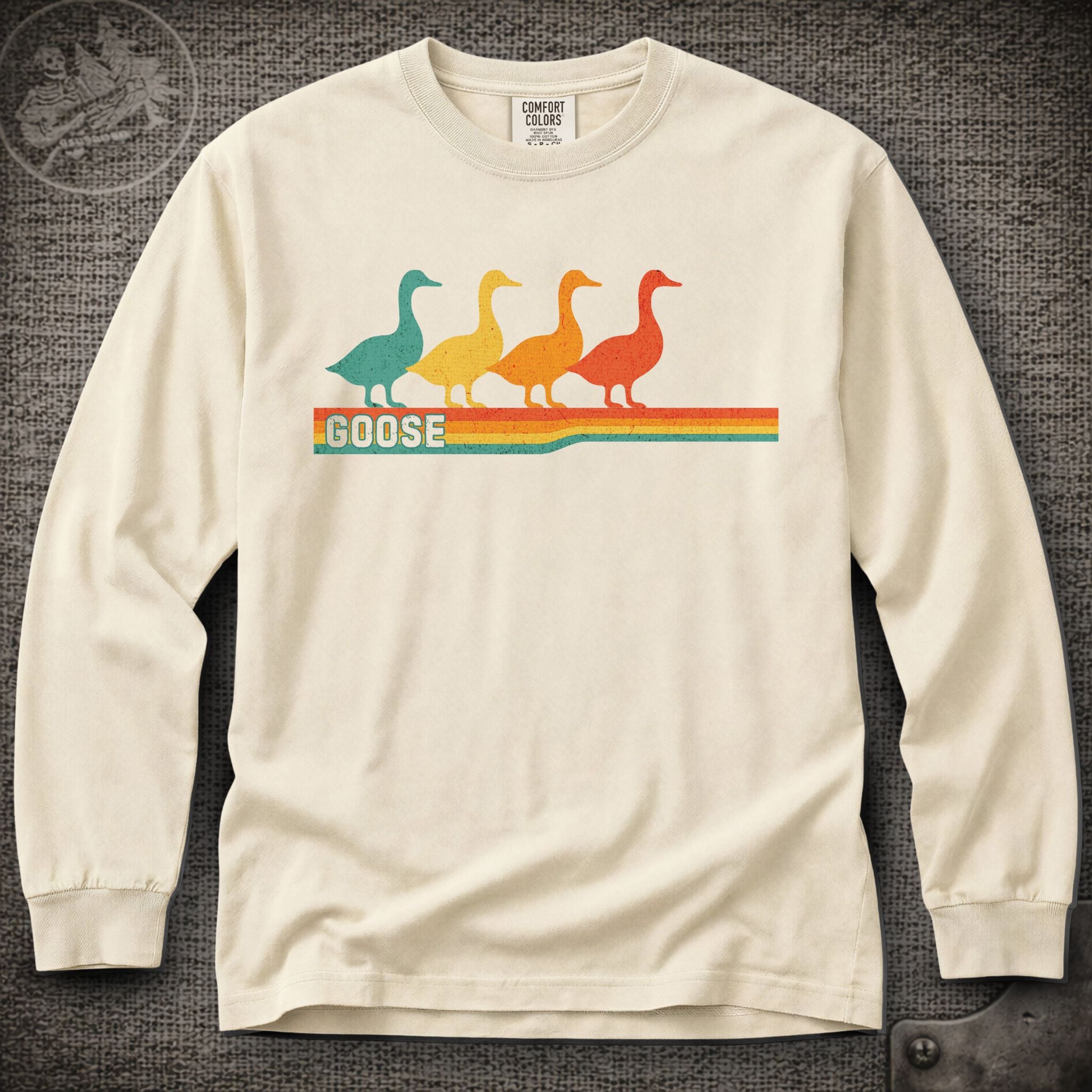 Retro Geese | Goose Shakedown Long-Sleeve T-Shirt