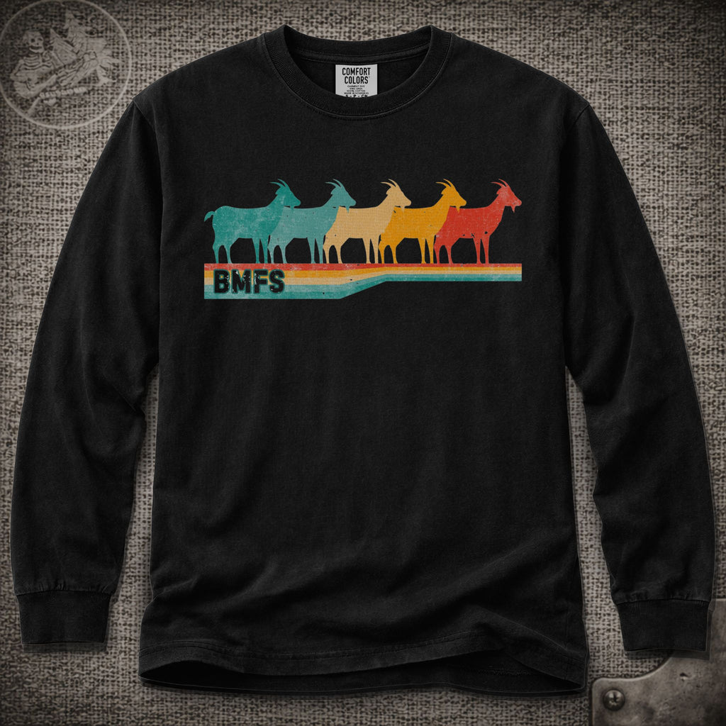 BMFS Retro Goats | Billy Strings Shakedown Lot Long Sleeve Tee