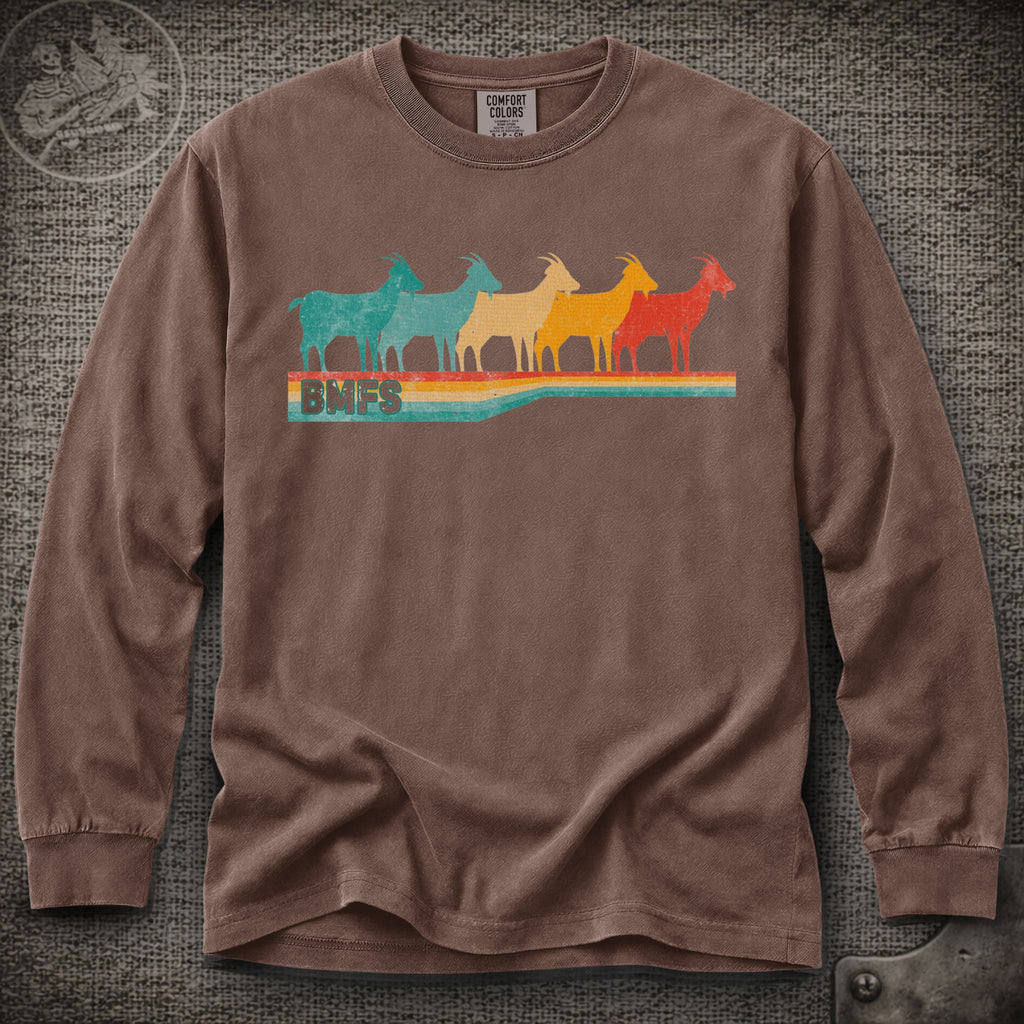 BMFS Retro Goats | Billy Strings Shakedown Lot Long Sleeve Tee