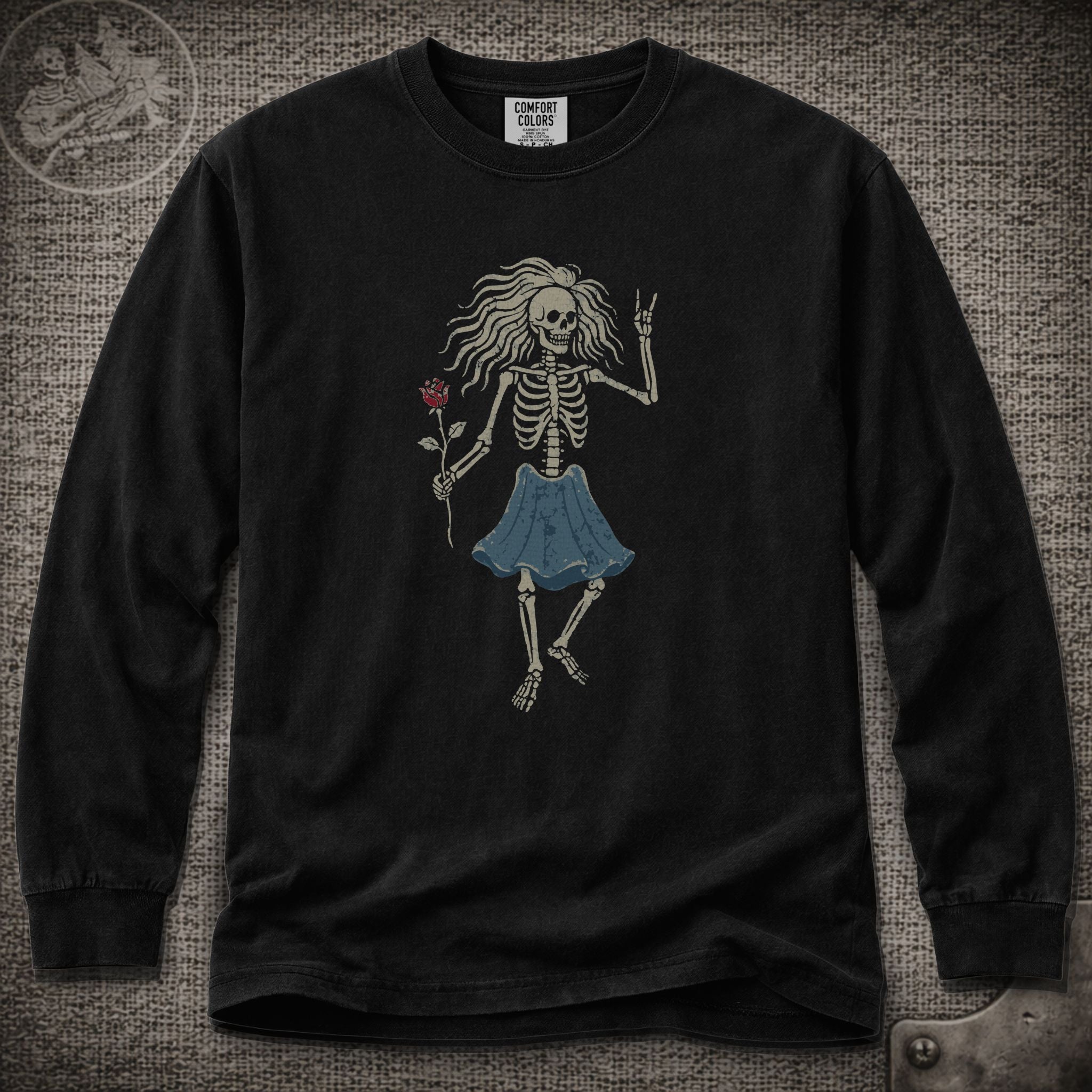 Rosebud Guitar | Jerry Garcia Shakedown Lot Long Sleeve Tee