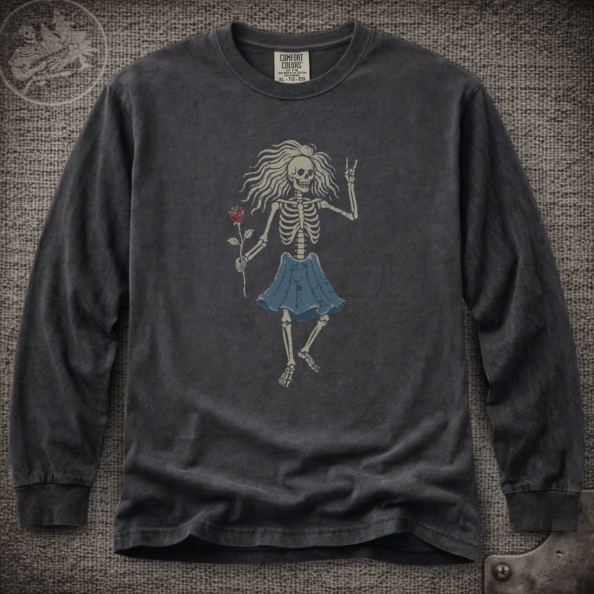 Rosebud Guitar | Jerry Garcia Shakedown Lot Long Sleeve Tee