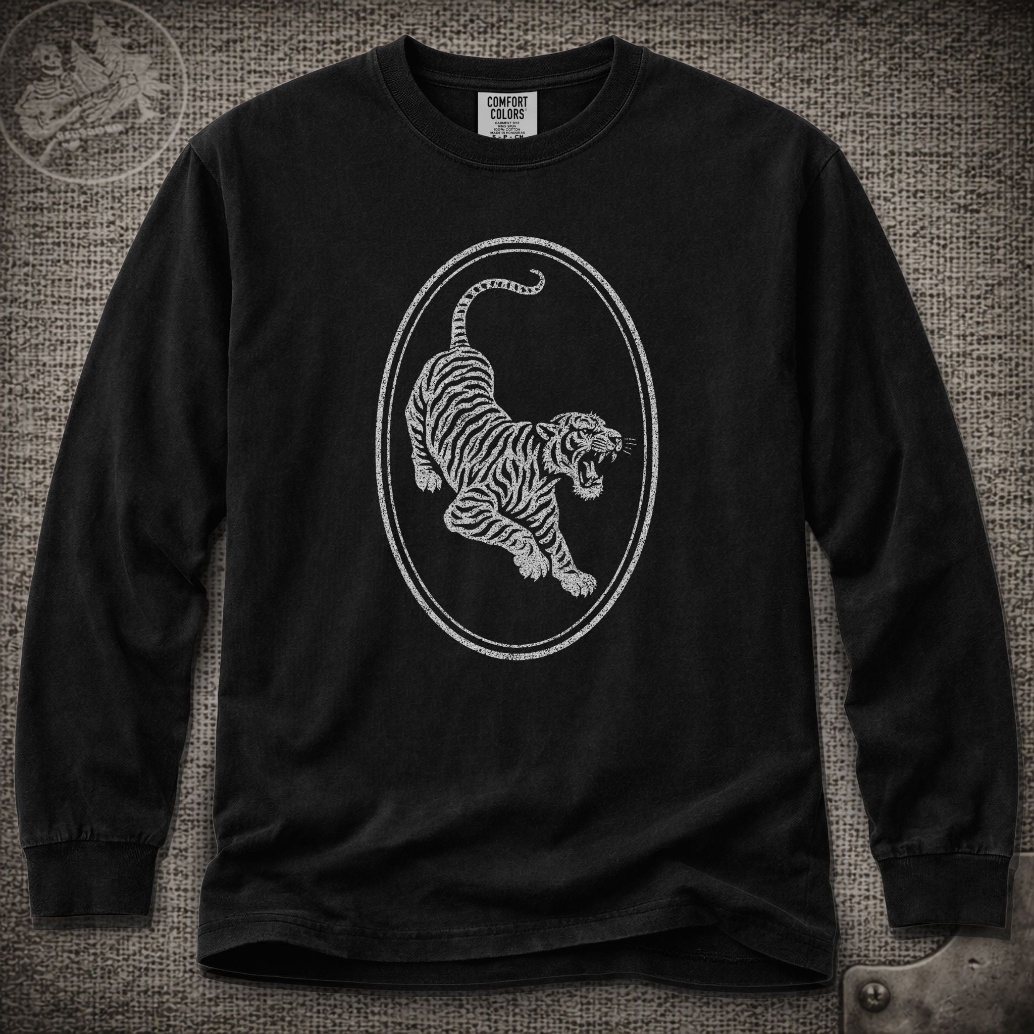 Tiger Guitar | Jerry Garcia Shakedown Lot Long Sleeve Tee