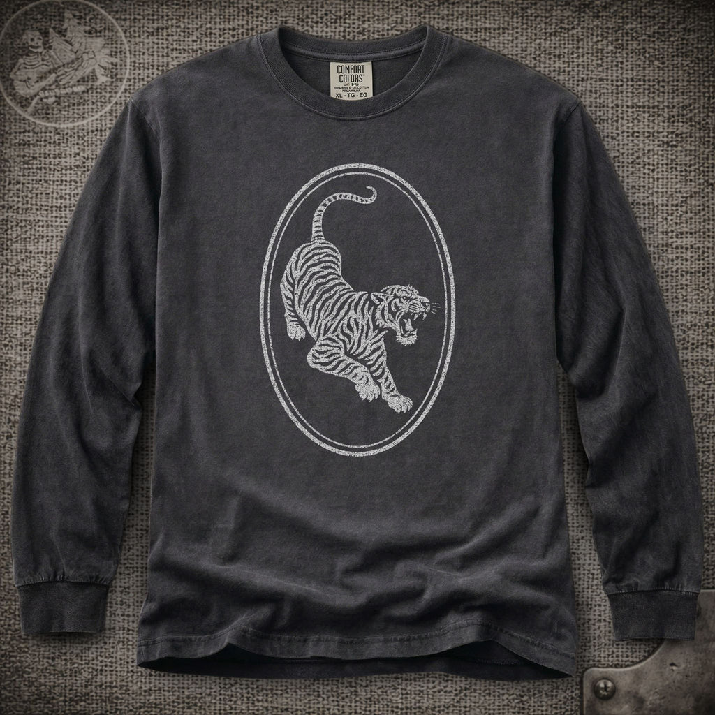 Tiger Guitar | Jerry Garcia Shakedown Lot Long Sleeve Tee