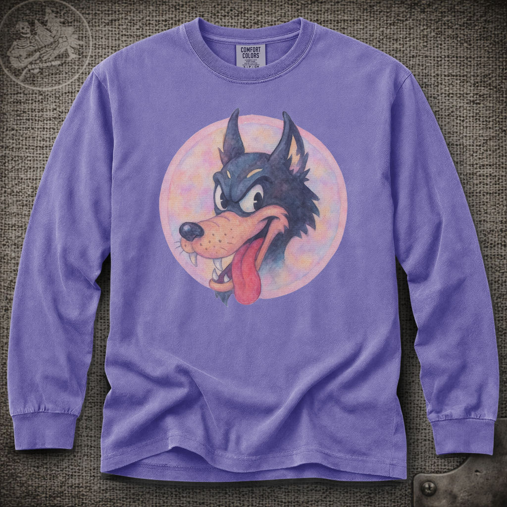 Wolf Guitar in Pastel | Jerry Garcia Shakedown Lot Long Sleeve Tee