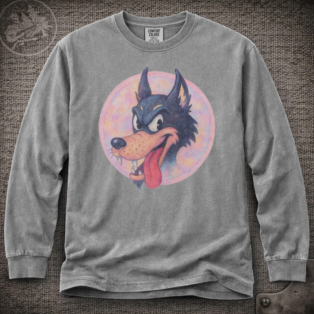 Wolf Guitar in Pastel | Jerry Garcia Shakedown Lot Long Sleeve Tee