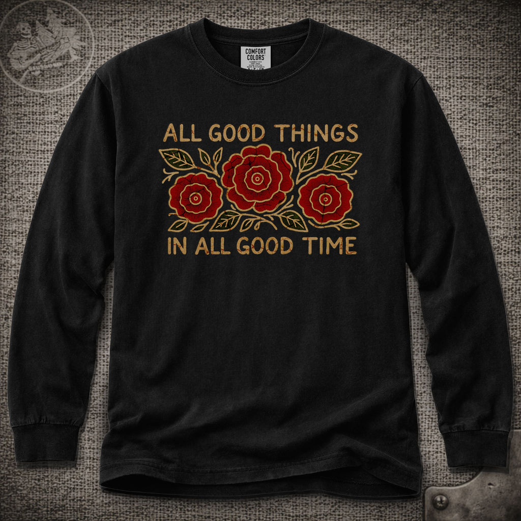 Run for the Roses | Jerry Garcia Band Shakedown Lot Long Sleeve Tee