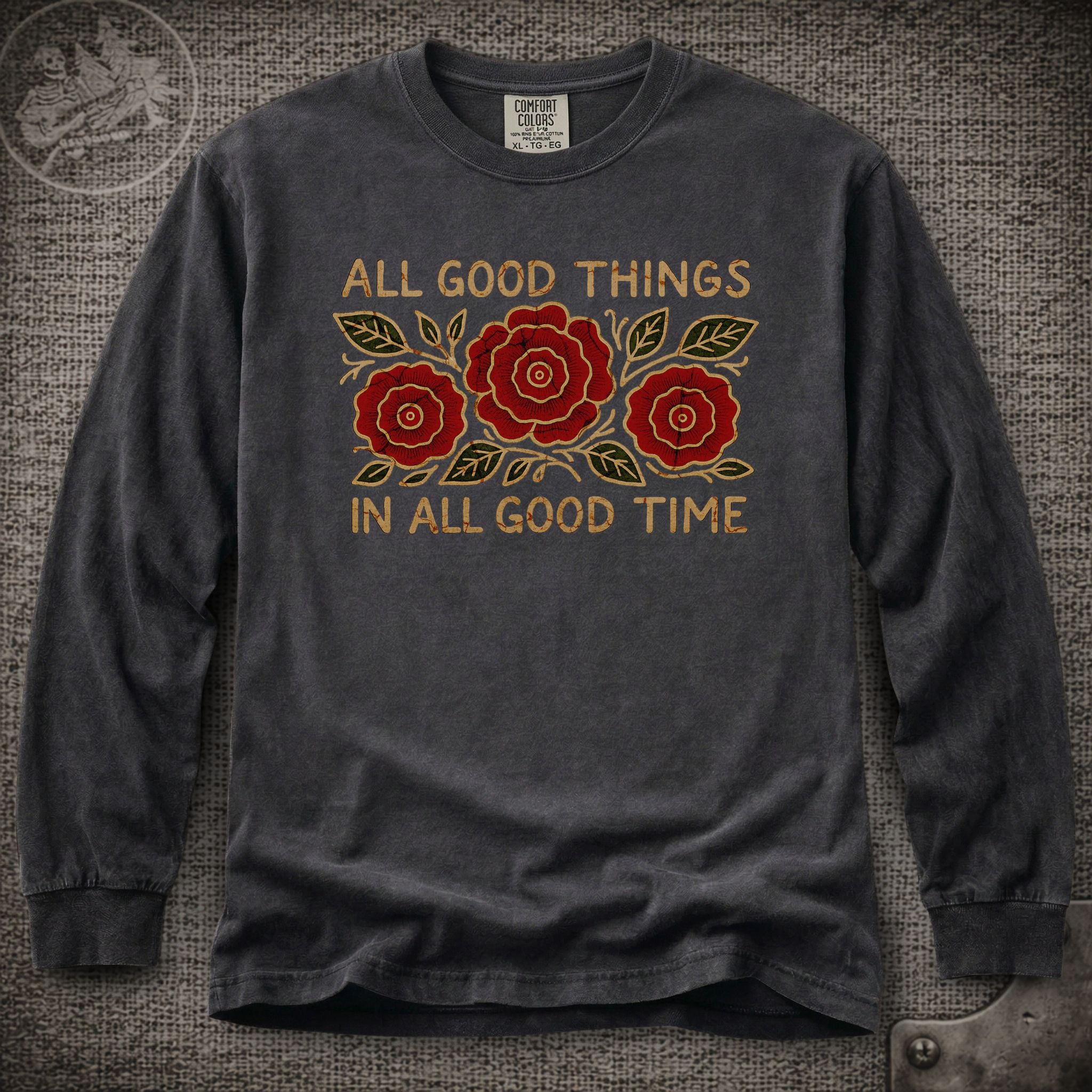 Run for the Roses | Jerry Garcia Band Shakedown Lot Long Sleeve Tee