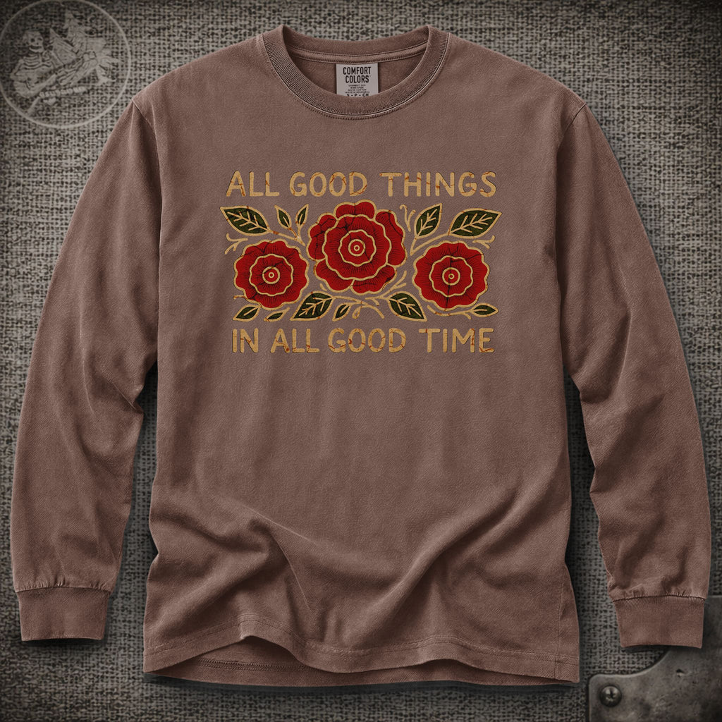 Run for the Roses | Jerry Garcia Band Shakedown Lot Long Sleeve Tee