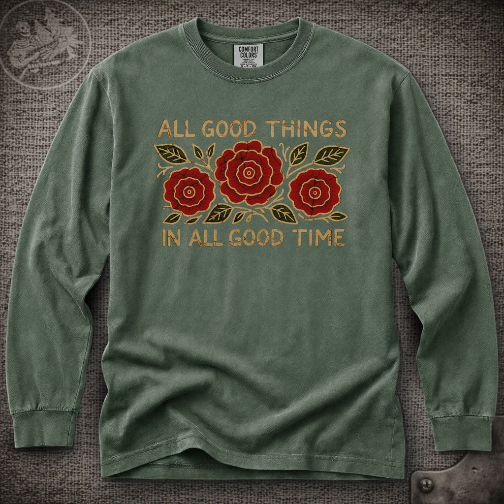 Run for the Roses | Jerry Garcia Band Shakedown Lot Long Sleeve Tee