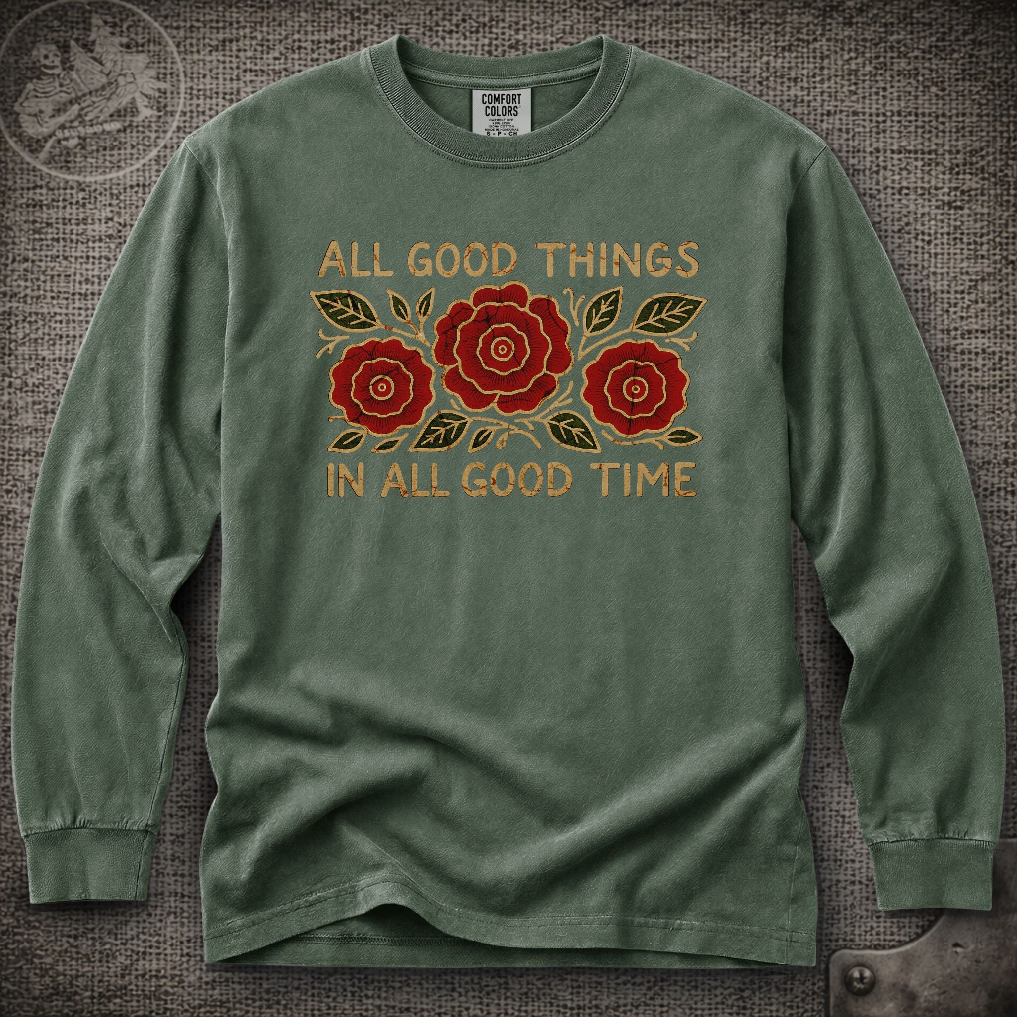Run for the Roses | Jerry Garcia Band Shakedown Lot Long Sleeve Tee