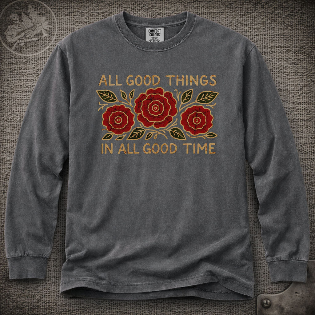 Run for the Roses | Jerry Garcia Band Shakedown Lot Long Sleeve Tee