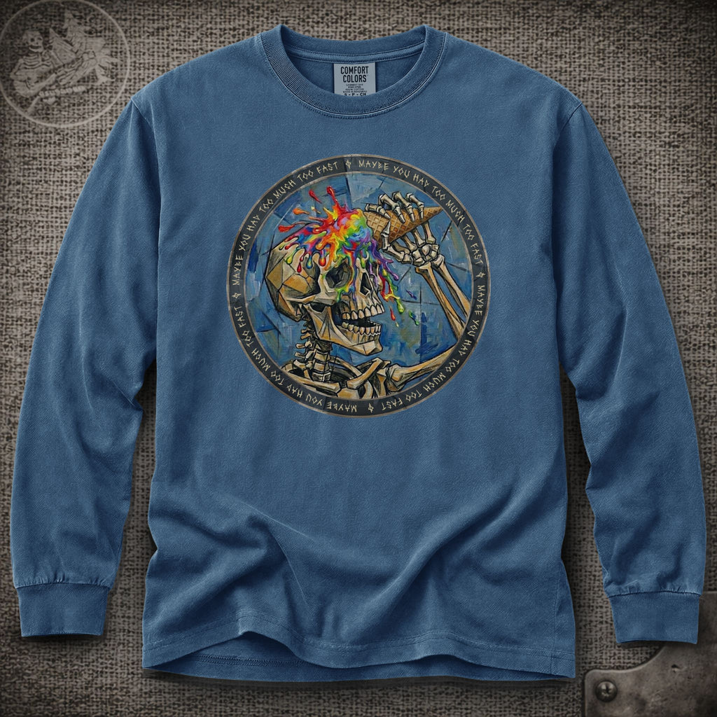 Ice Cream Skeleton | Grateful Dead Shakedown Street Long Sleeve Tee