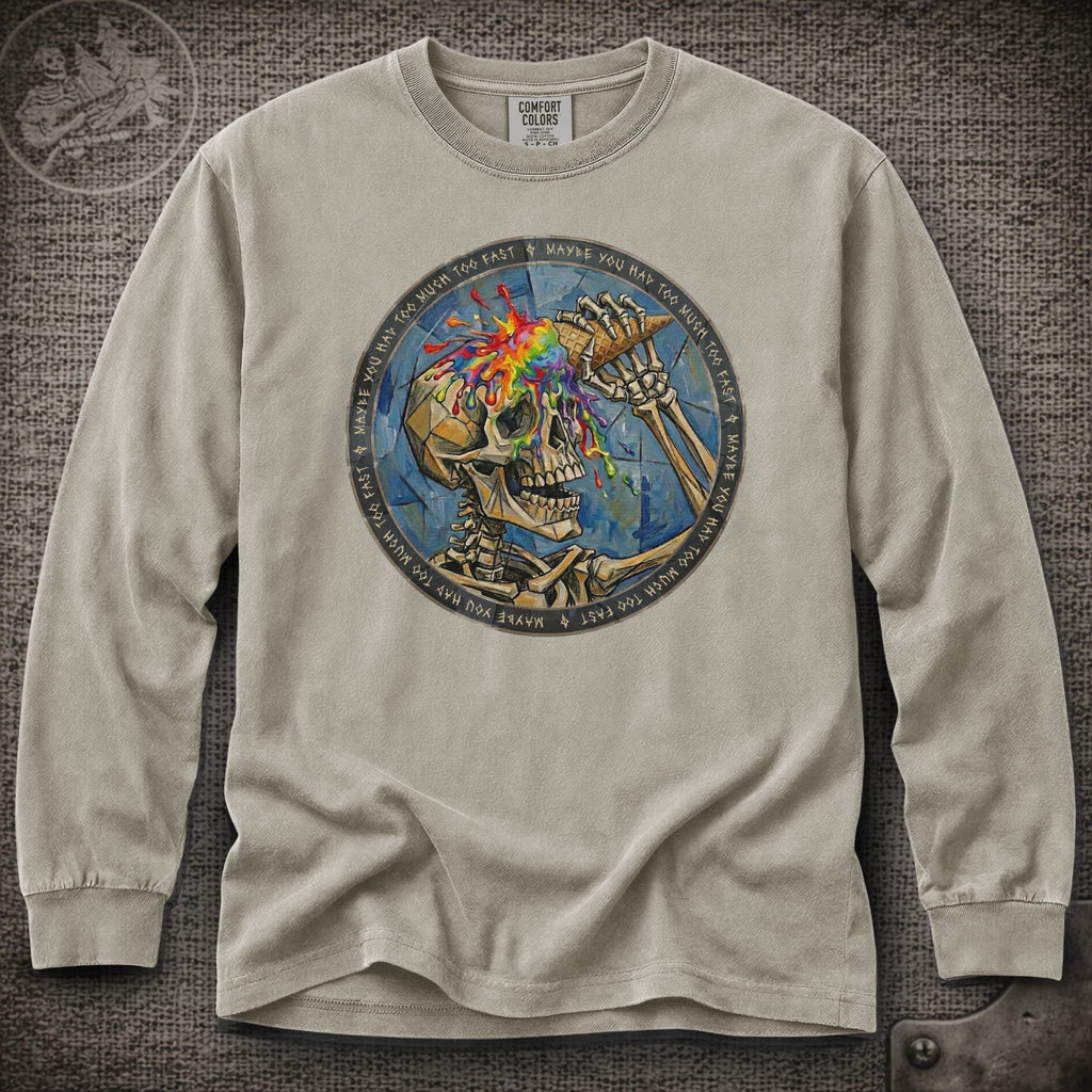 Ice Cream Skeleton | Grateful Dead Shakedown Street Long Sleeve Tee
