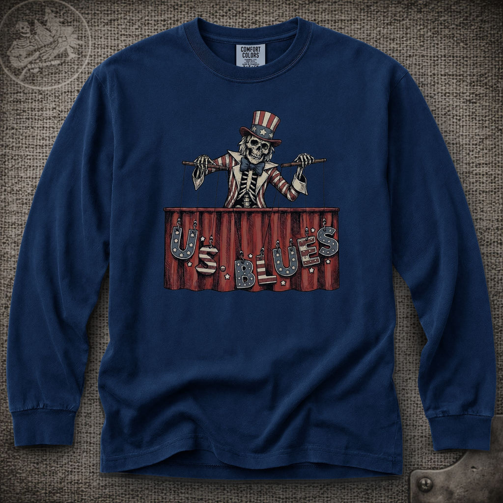 U.S. Blues | Grateful Dead Shakedown Lot Style Long Sleeve Tee