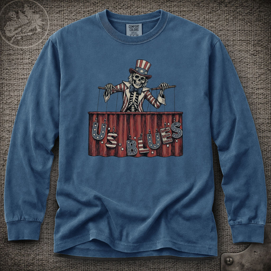 U.S. Blues | Grateful Dead Shakedown Lot Style Long Sleeve Tee