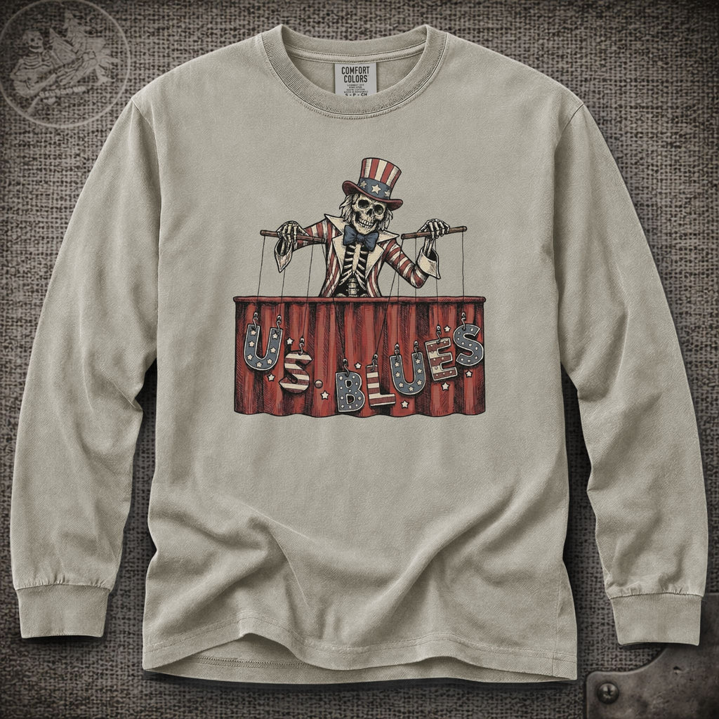 U.S. Blues | Grateful Dead Shakedown Lot Style Long Sleeve Tee