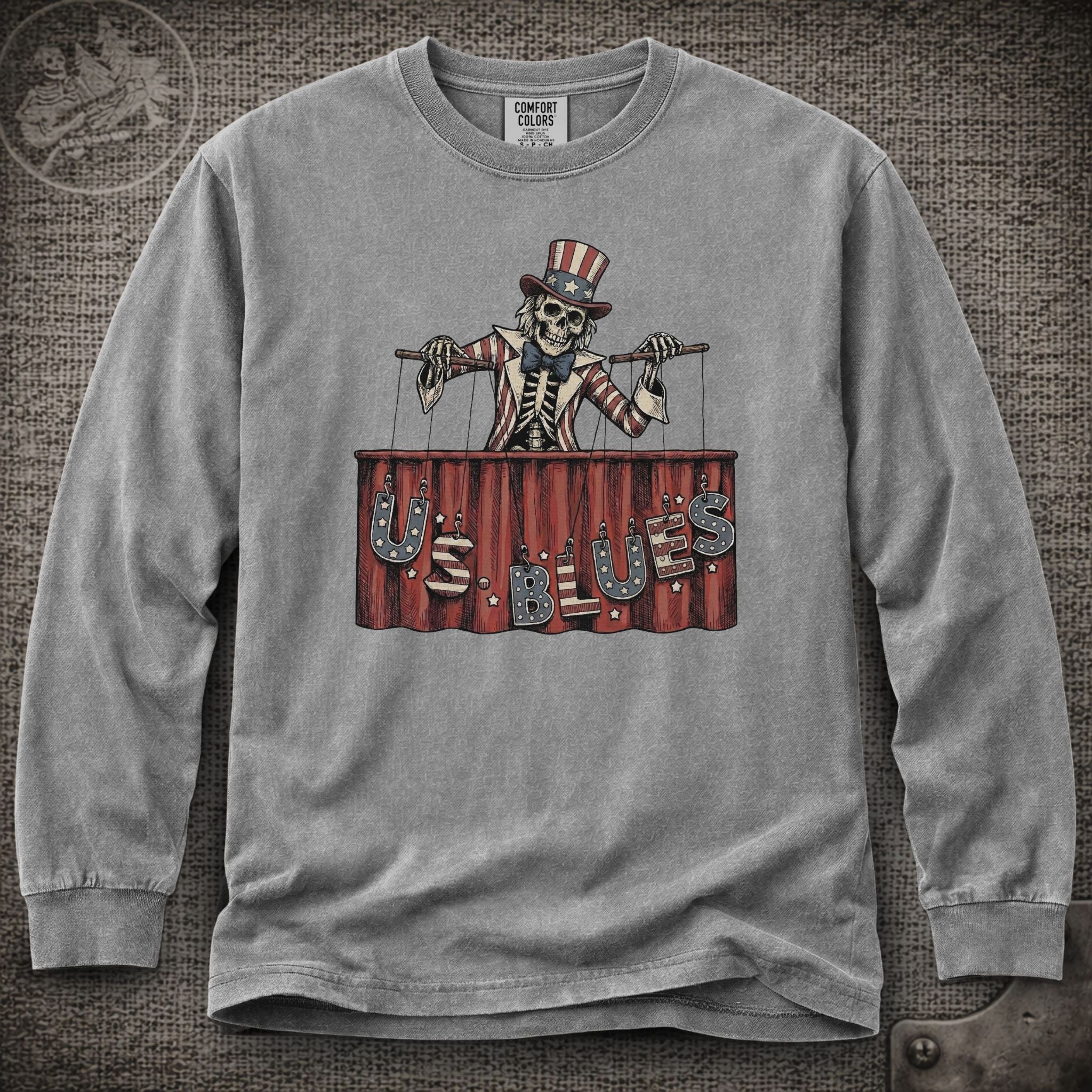 U.S. Blues | Grateful Dead Shakedown Lot Style Long Sleeve Tee
