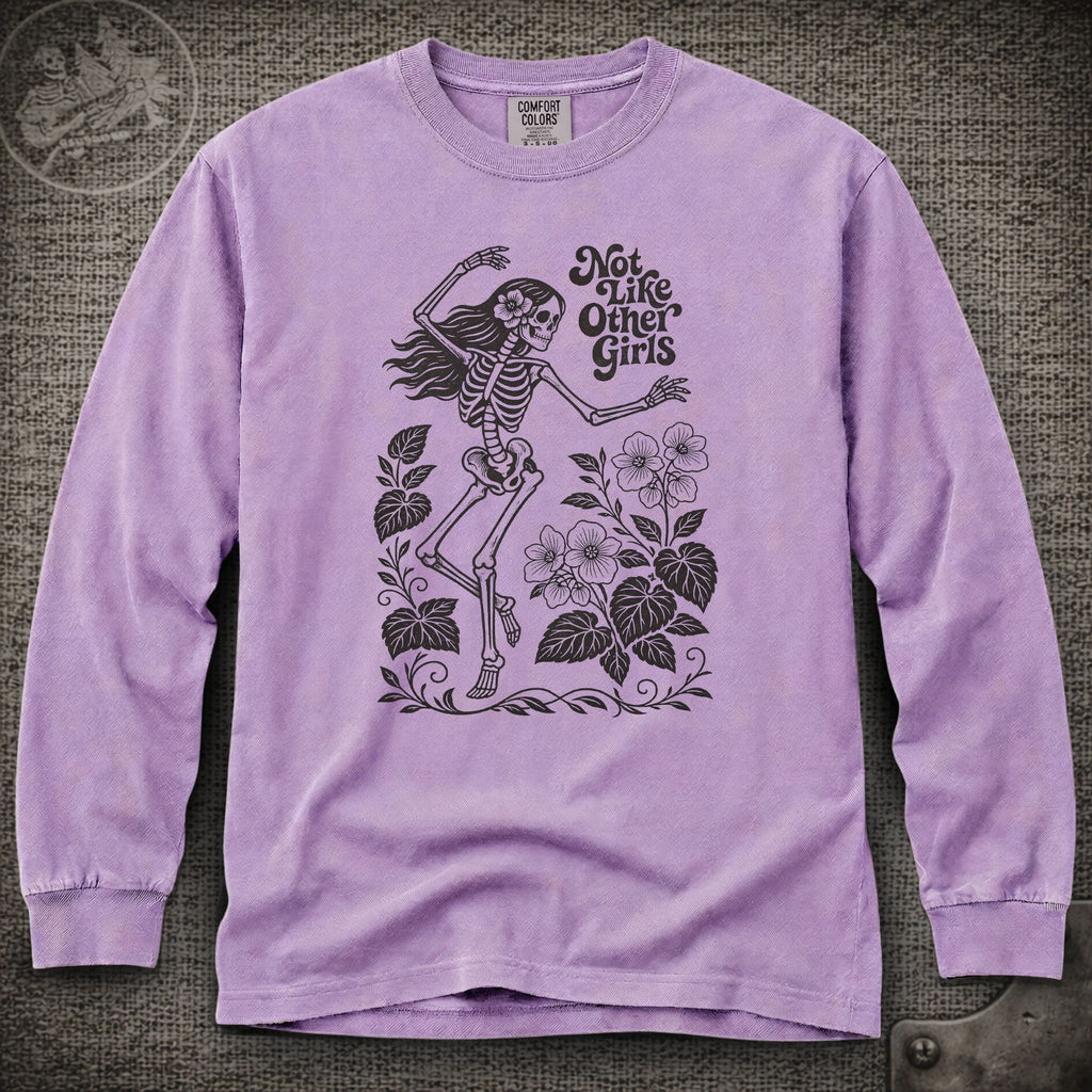 Scarlet Begonias | Not Like Other Girls  | Grateful Dead Shakedown Lot Style Long Sleeve Tee