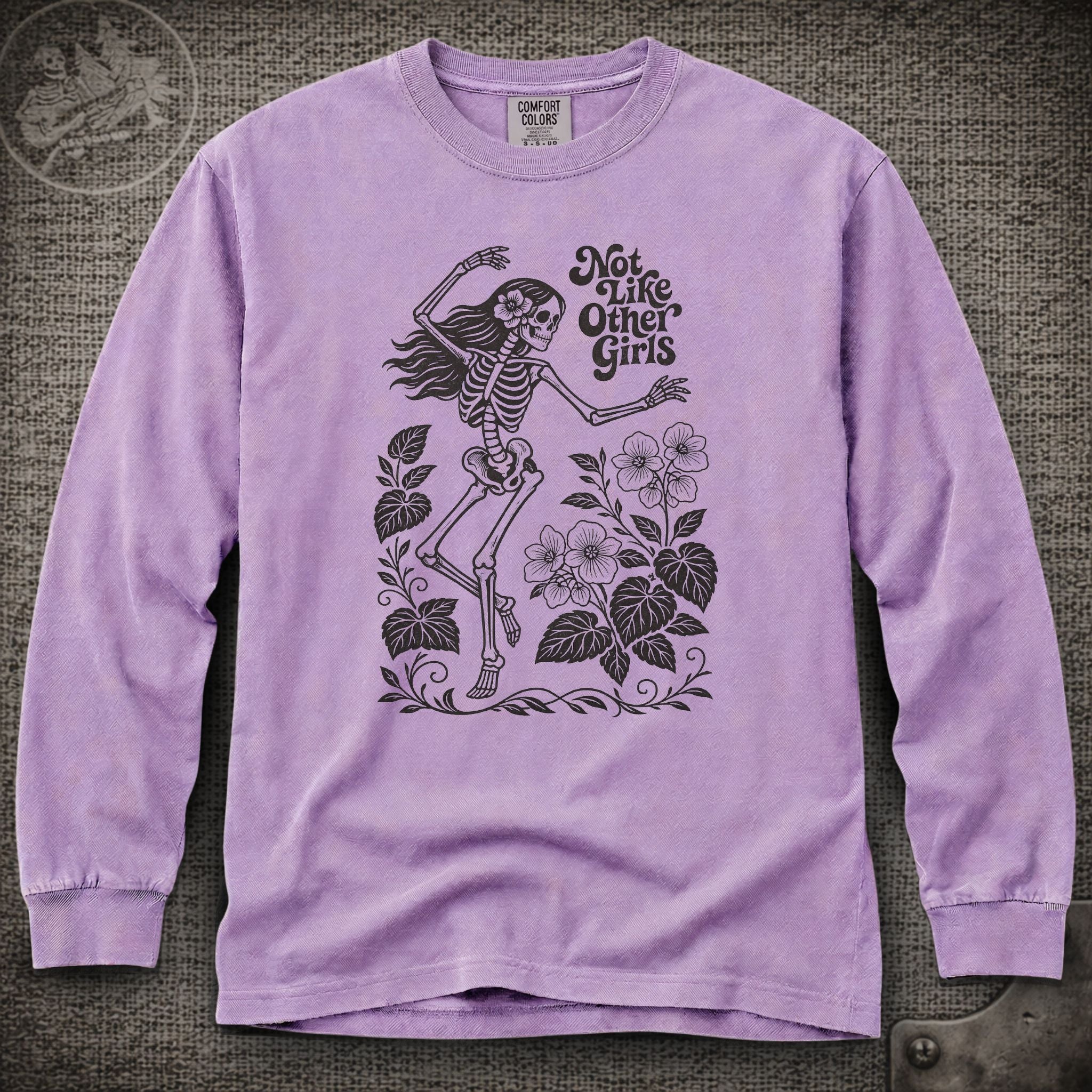 Scarlet Begonias | Not Like Other Girls  | Grateful Dead Shakedown Lot Style Long Sleeve Tee