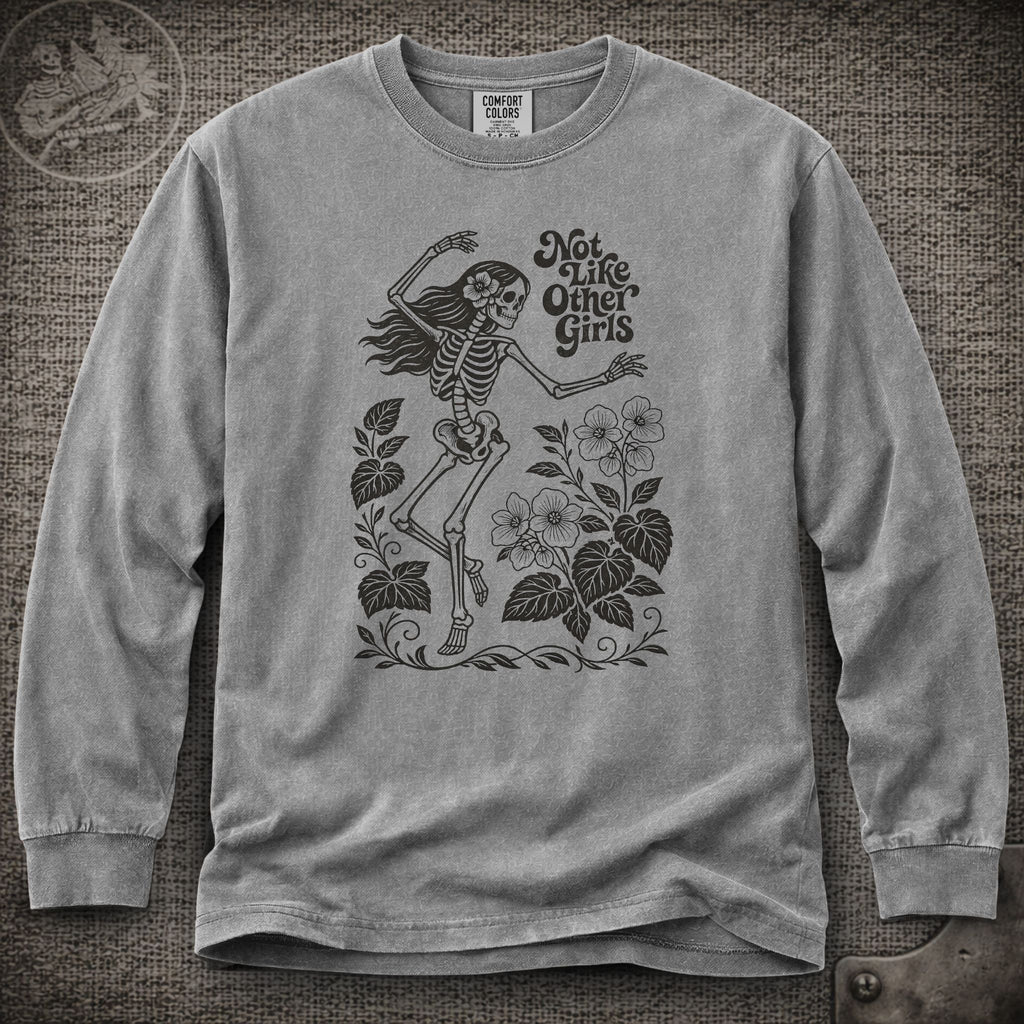 Scarlet Begonias | Not Like Other Girls  | Grateful Dead Shakedown Lot Style Long Sleeve Tee