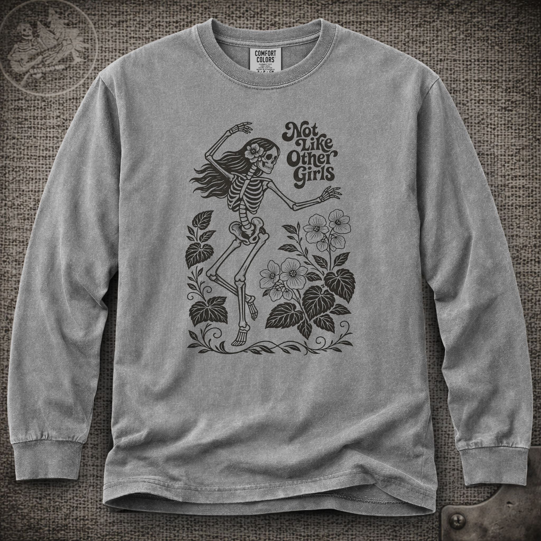 Scarlet Begonias | Not Like Other Girls  | Grateful Dead Shakedown Lot Style Long Sleeve Tee