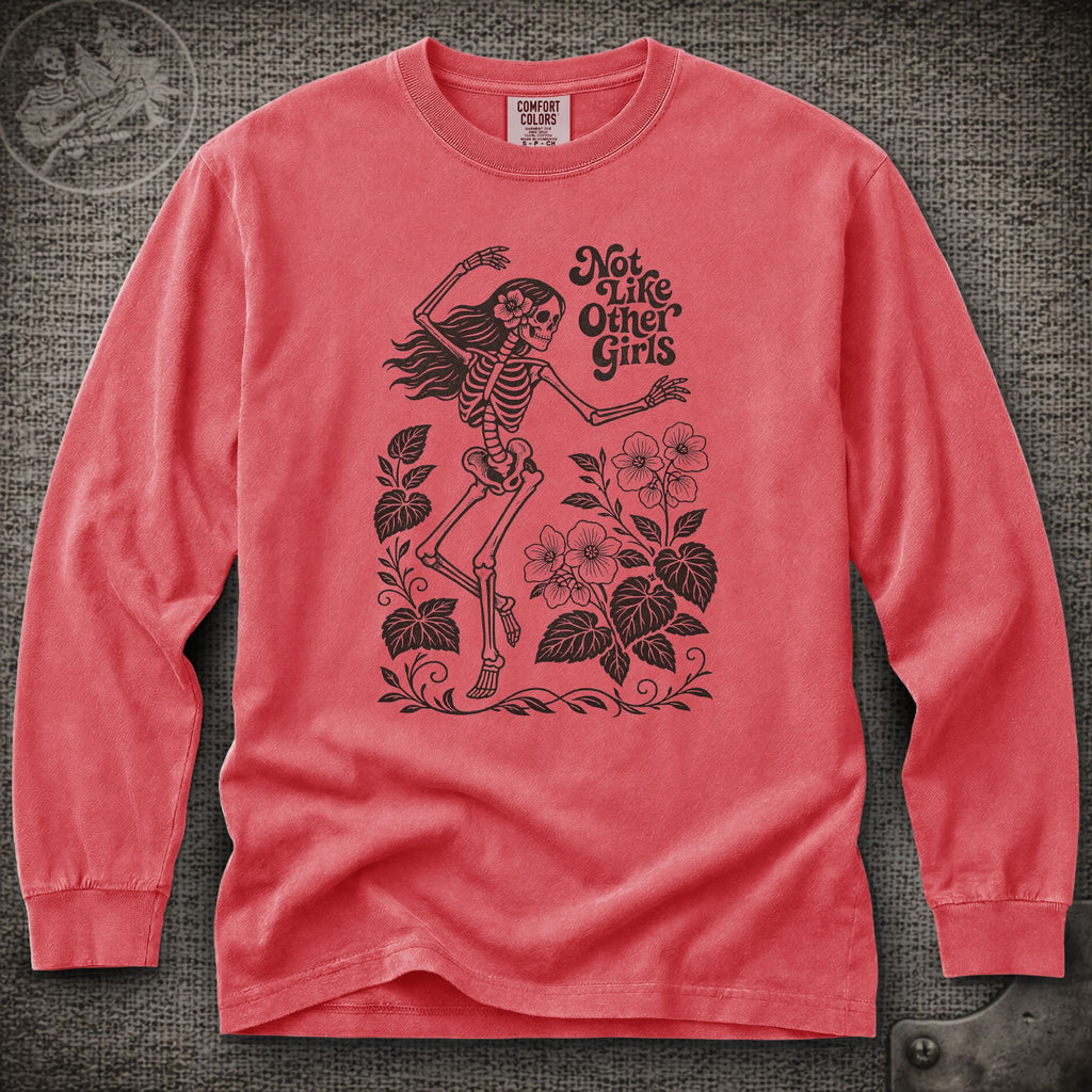 Scarlet Begonias | Not Like Other Girls  | Grateful Dead Shakedown Lot Style Long Sleeve Tee