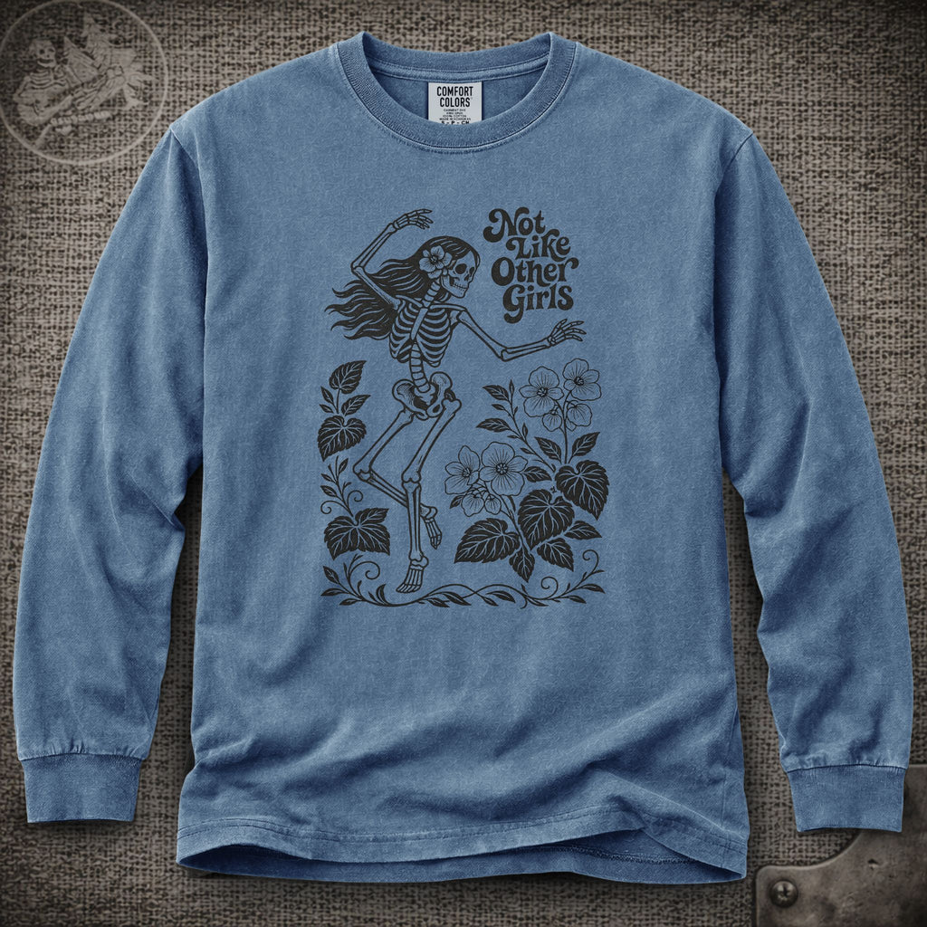 Scarlet Begonias | Not Like Other Girls  | Grateful Dead Shakedown Lot Style Long Sleeve Tee