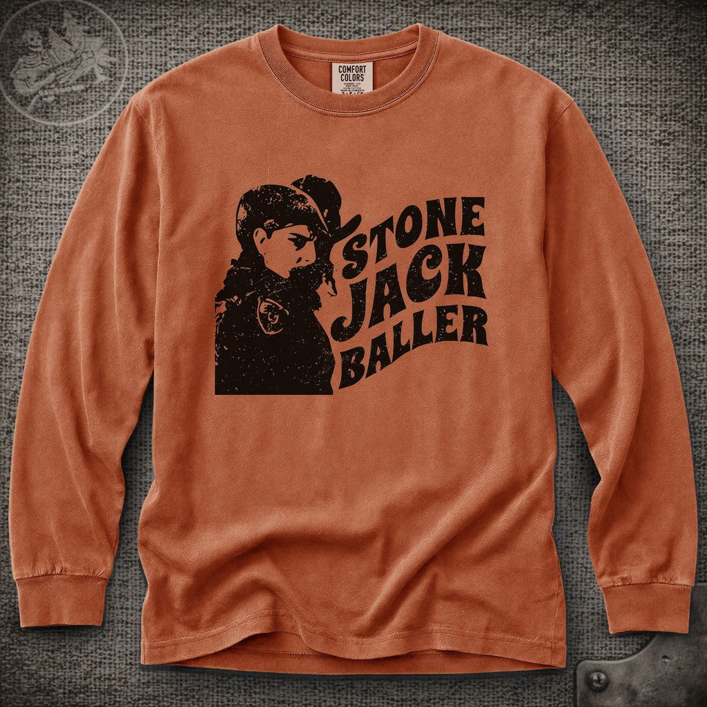 Easy Wind Pigpen | Stone Jack Baller | Grateful Dead Shakedown Lot Style Long Sleeve Tee