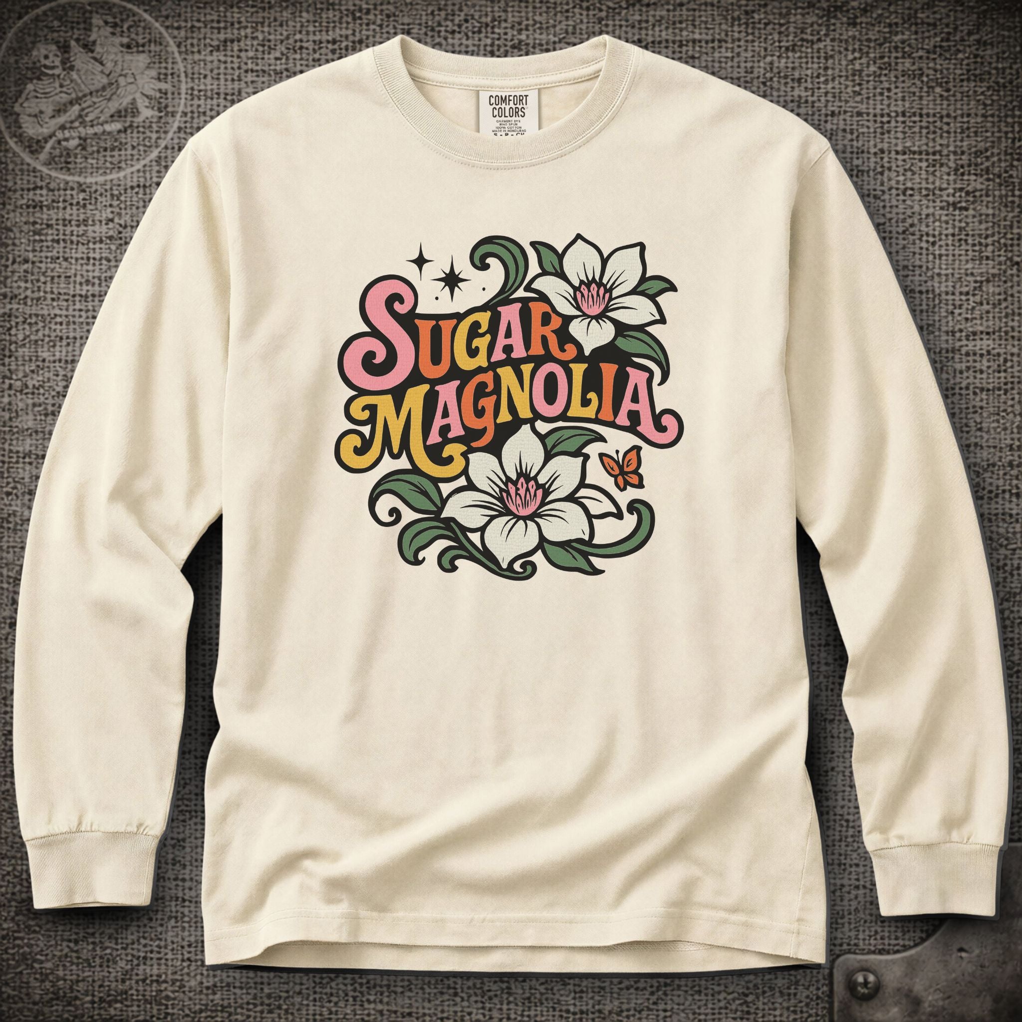 Sugar Magnolia | Grateful Dead Shakedown Lot Style Long Sleeve Tee