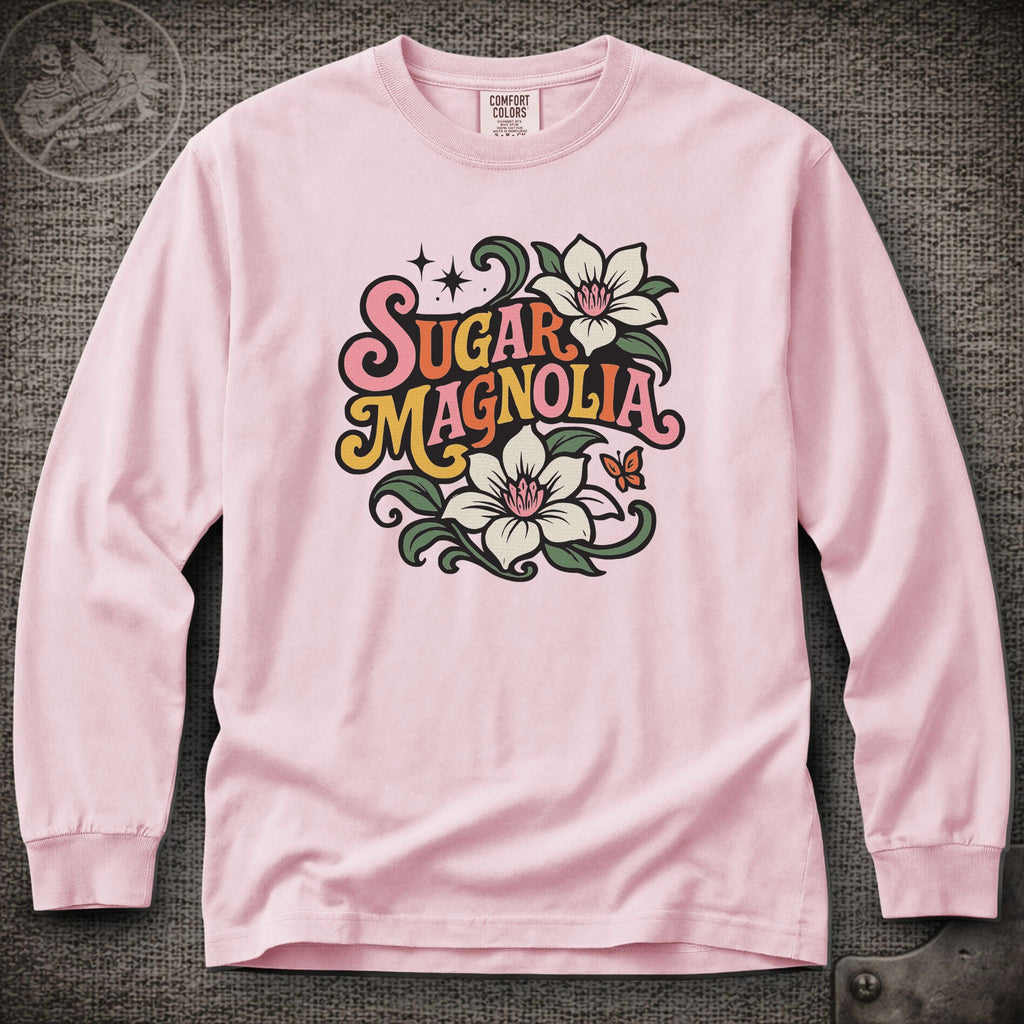 Sugar Magnolia | Grateful Dead Shakedown Lot Style Long Sleeve Tee